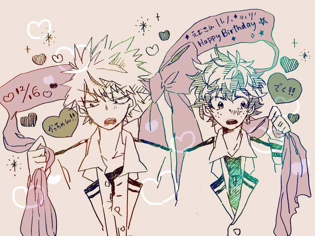 Bakudeku Wallpaper