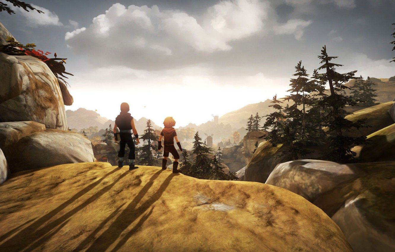 Wallpaper landscape, adventure, Brothers:A tale of two sons image