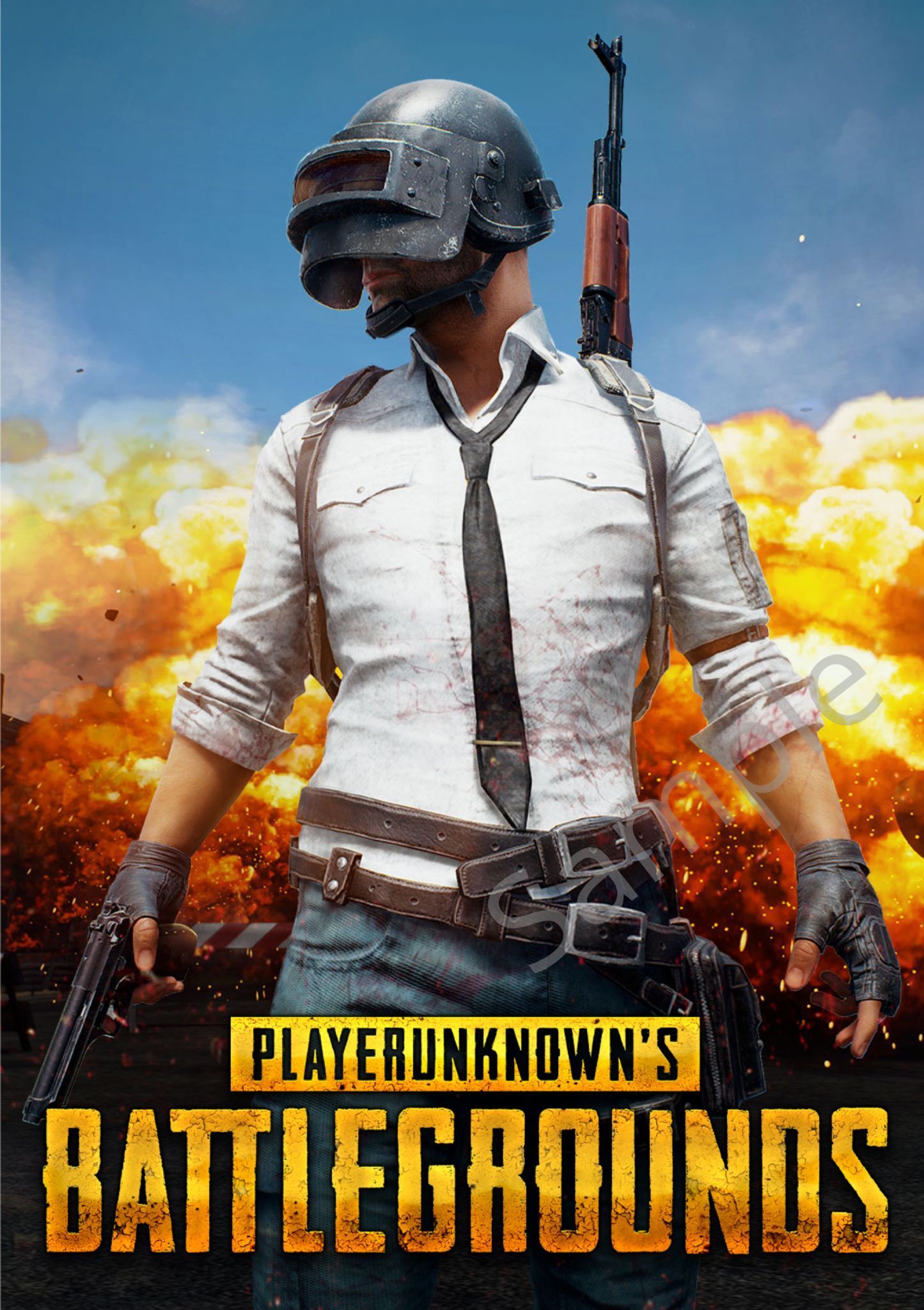 PLAYER UNKNOWN'S G Battlegrounds POSTER. Gaming