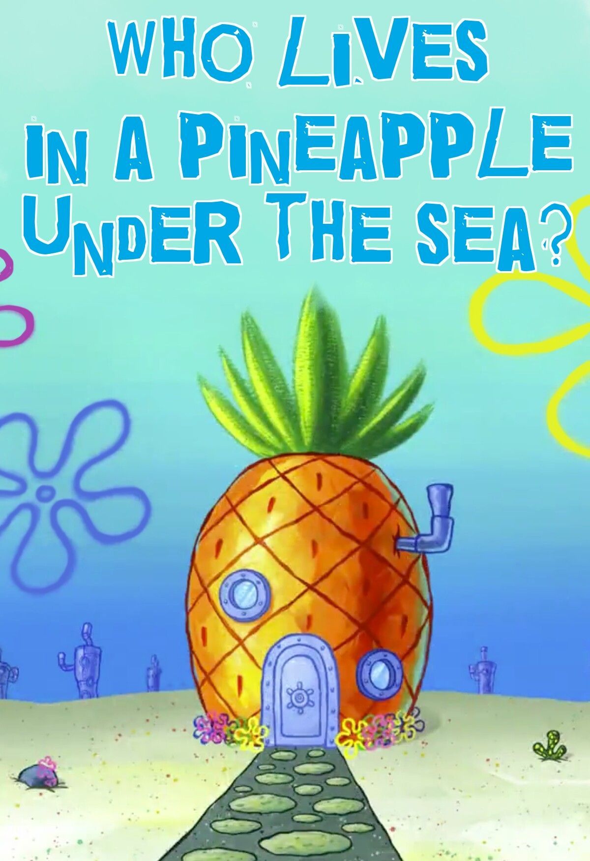 SpongeBob wallpaper- Who lives in a pineapple under the sea