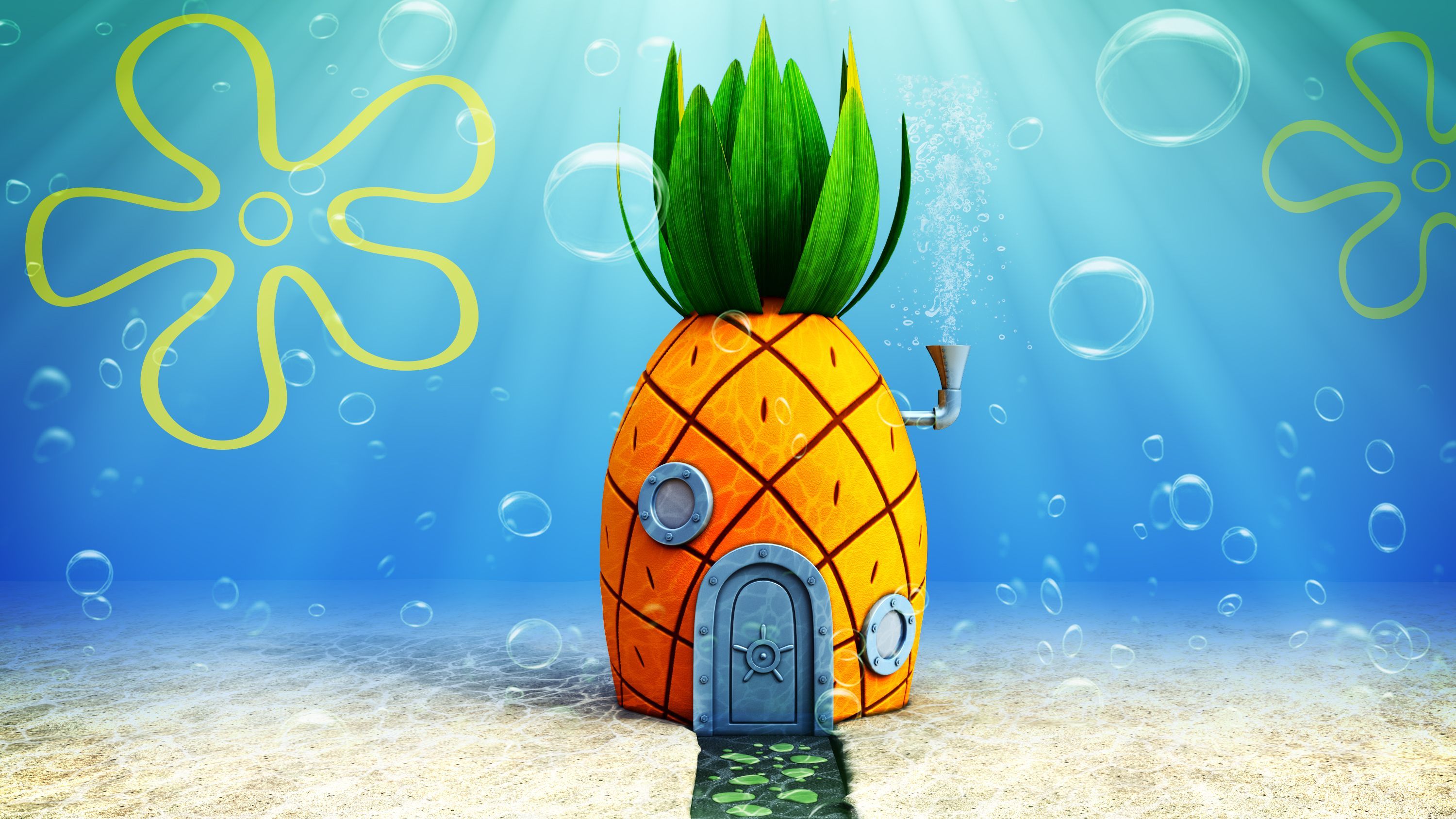 Check out this project: “3D of SpongeBob