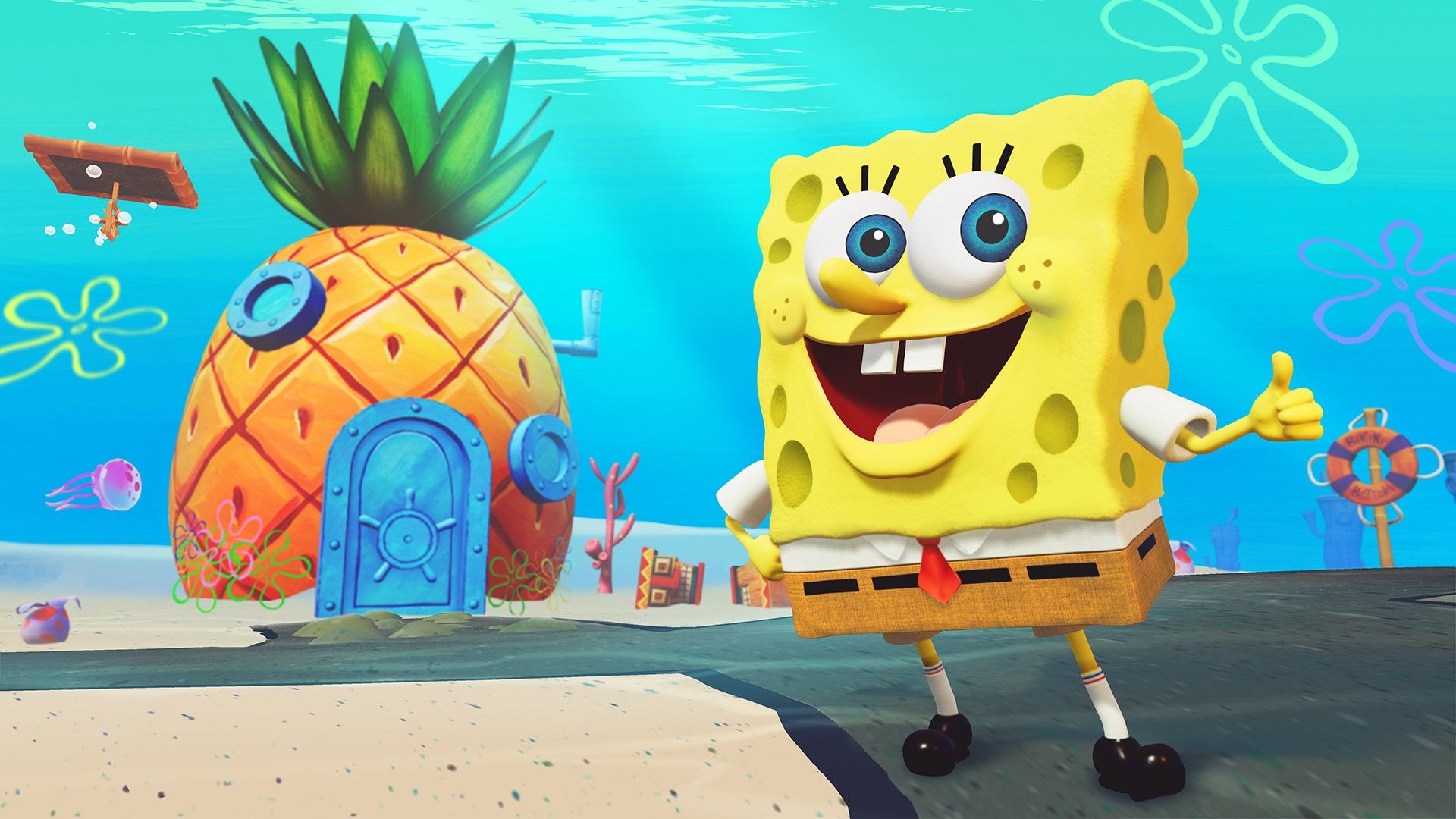 SpongeBob SquarePants: Battle for Bikini Bottom first