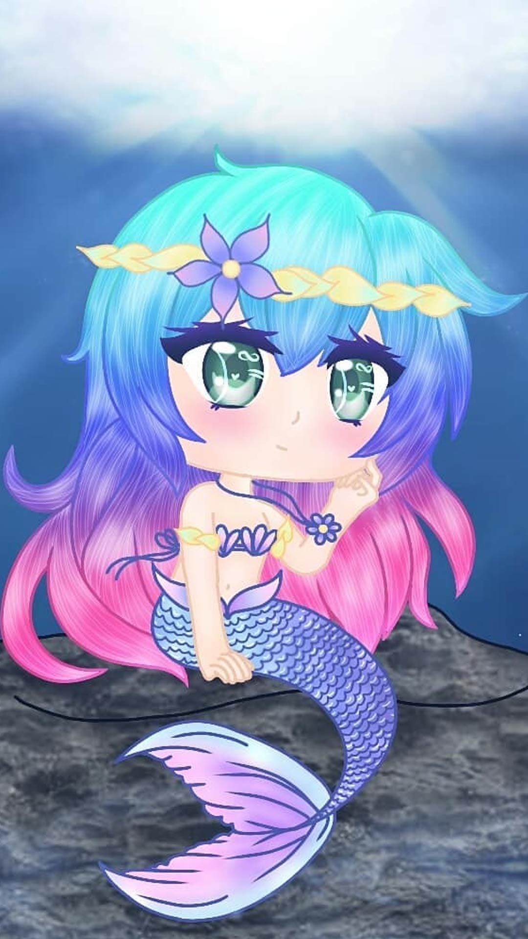 Gaming Mermaid Gacha Life 