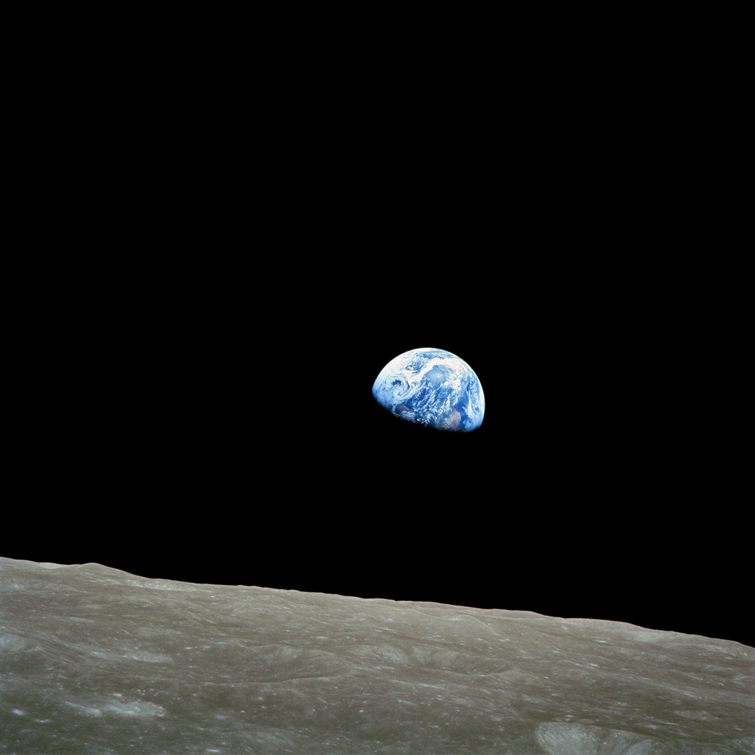 Apollo Earthrise, Space, Moon, Earth, NASA HD Wallpaper / Desktop and Mobile Image & Photo