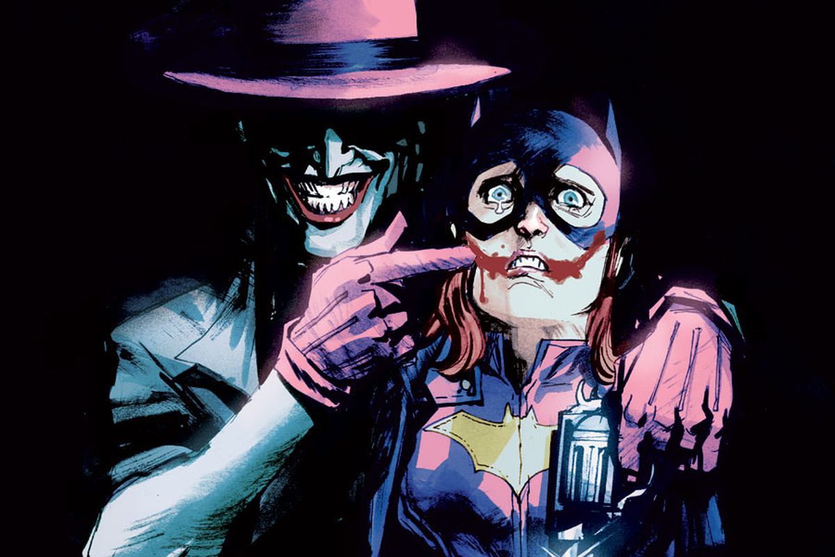 This comic book cover is ripping DC Comics apart