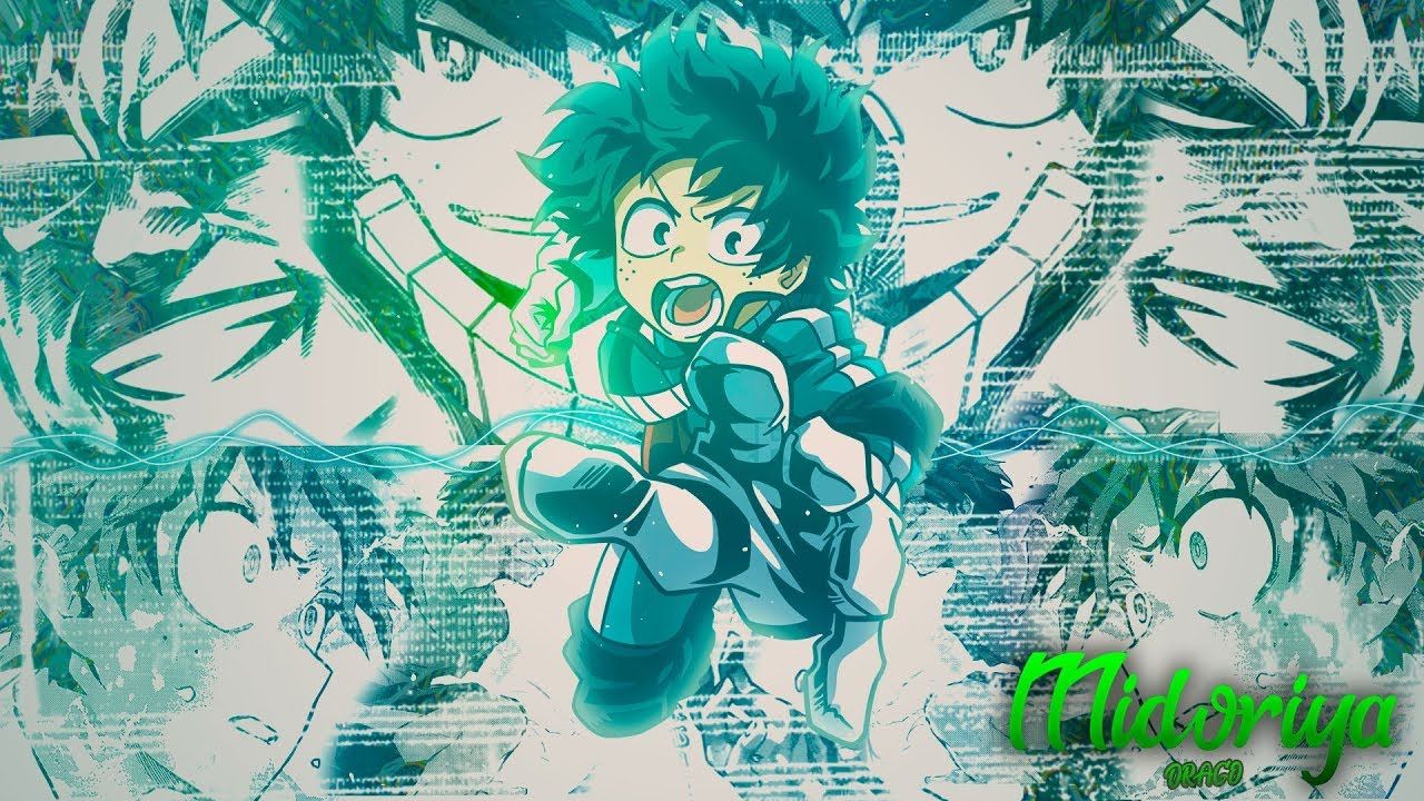 Speed Art Wallpaper Anime Midoriyaboku No Hero Academia