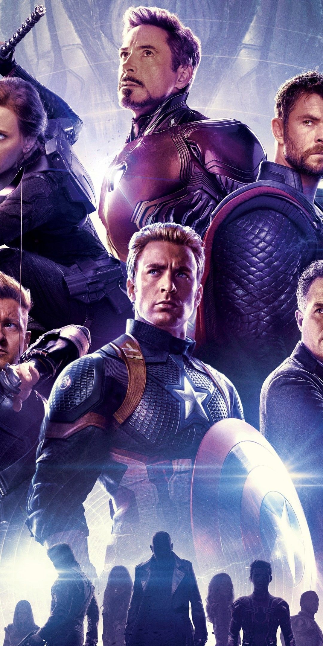Download 1080x2160 Avengers: Endgame, Poster, Superheroes, Thor, Captain America, Iron Man Wallpaper for Huawei Mate 10