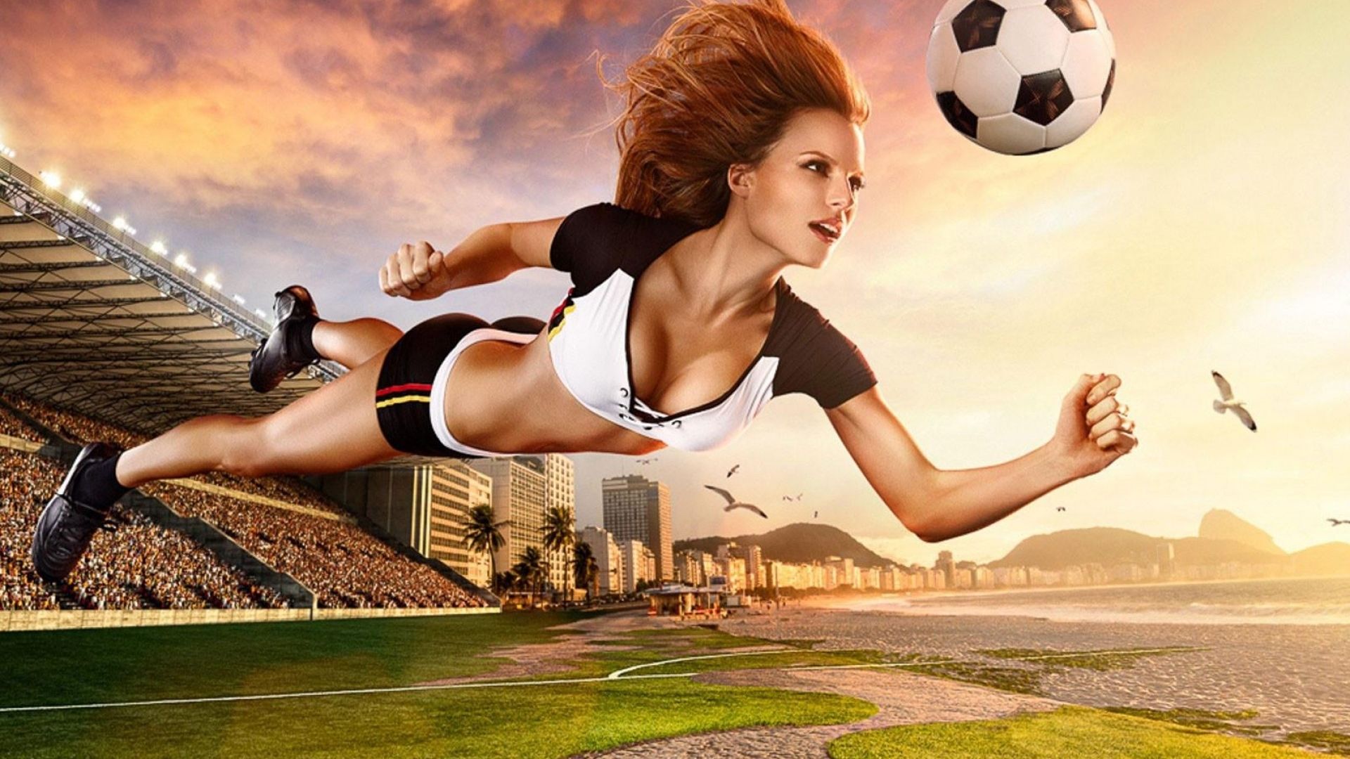 Brazil World Cup 2014 Football Baby Mac Wallpaper Download