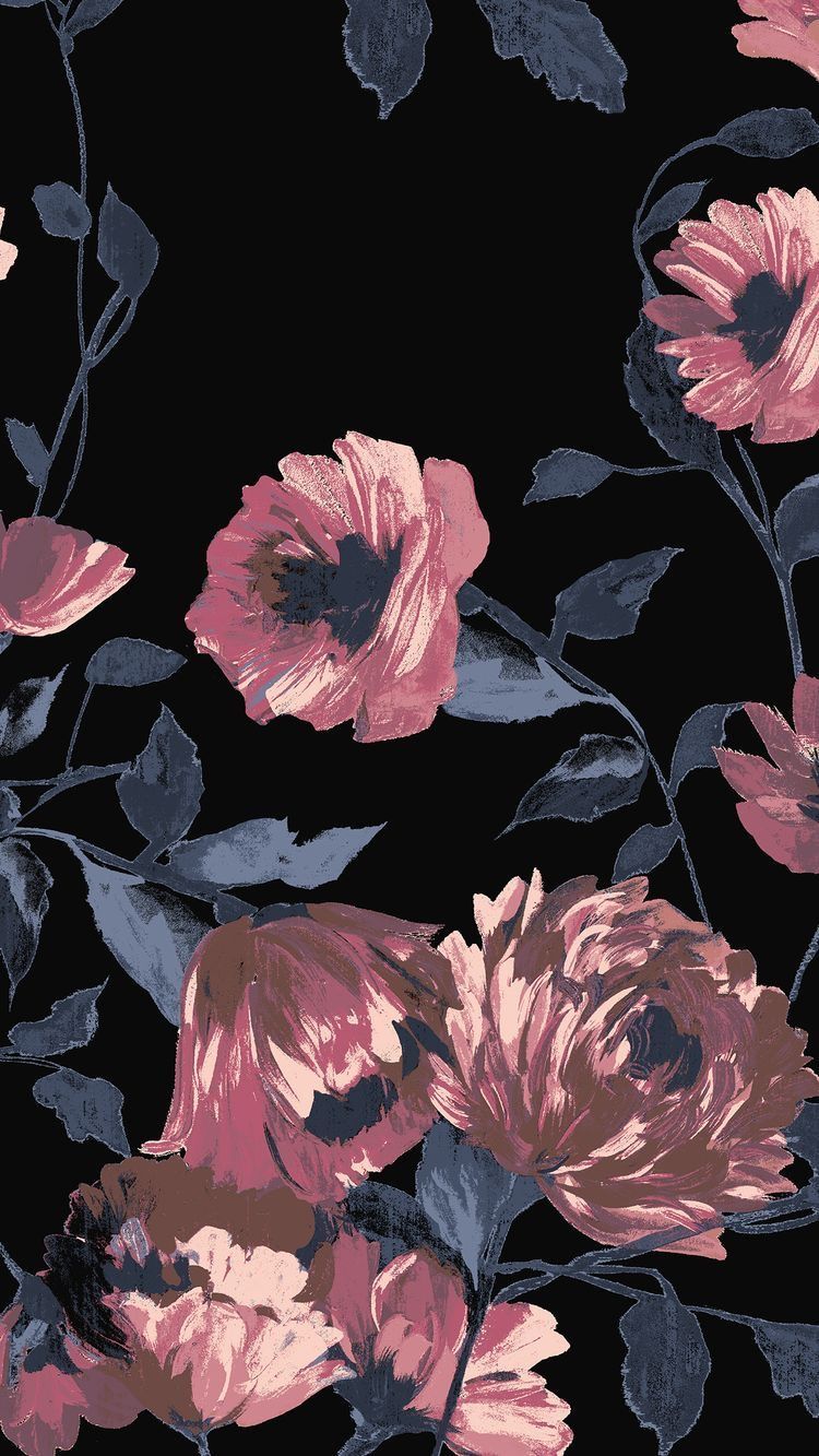 iPhone Wallpaper. Flower, Petal, Pink, Plant, Rose family, Flowering plant