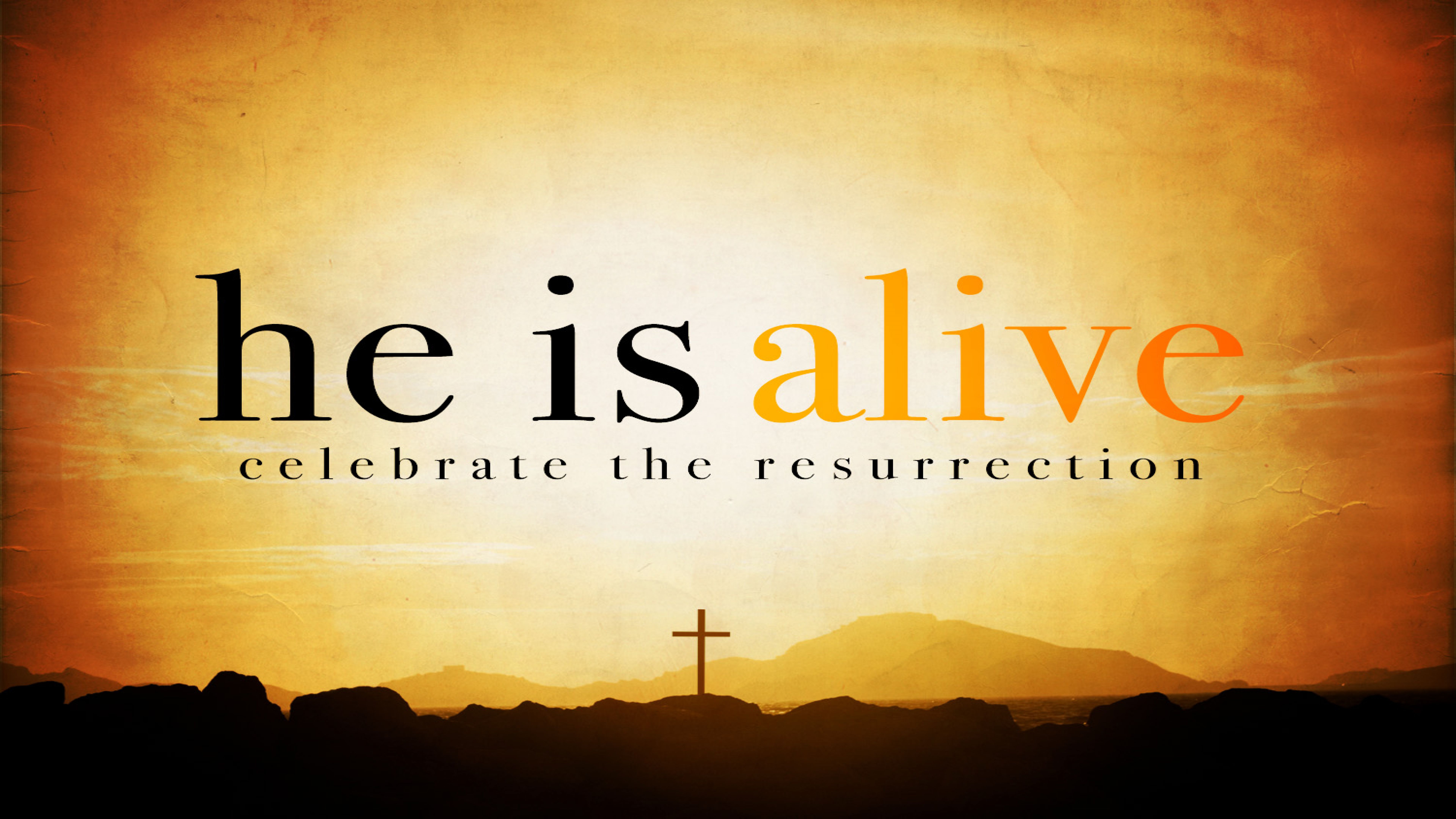 Happy Easter Wishes He Is Alive Celebrate The Resurrection HD