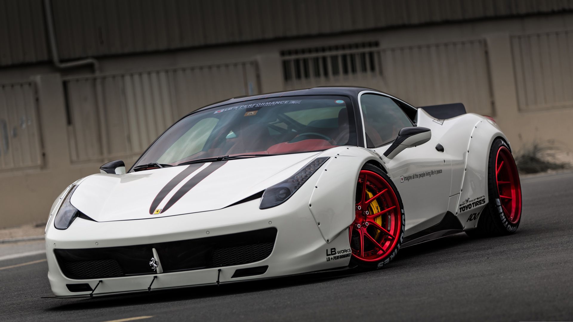 Liberty Walk Ferrari 458 Wallpaper. HD Car Wallpaper
