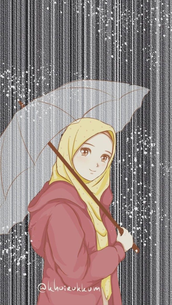 Hijab Cartoon Wallpaper Hd