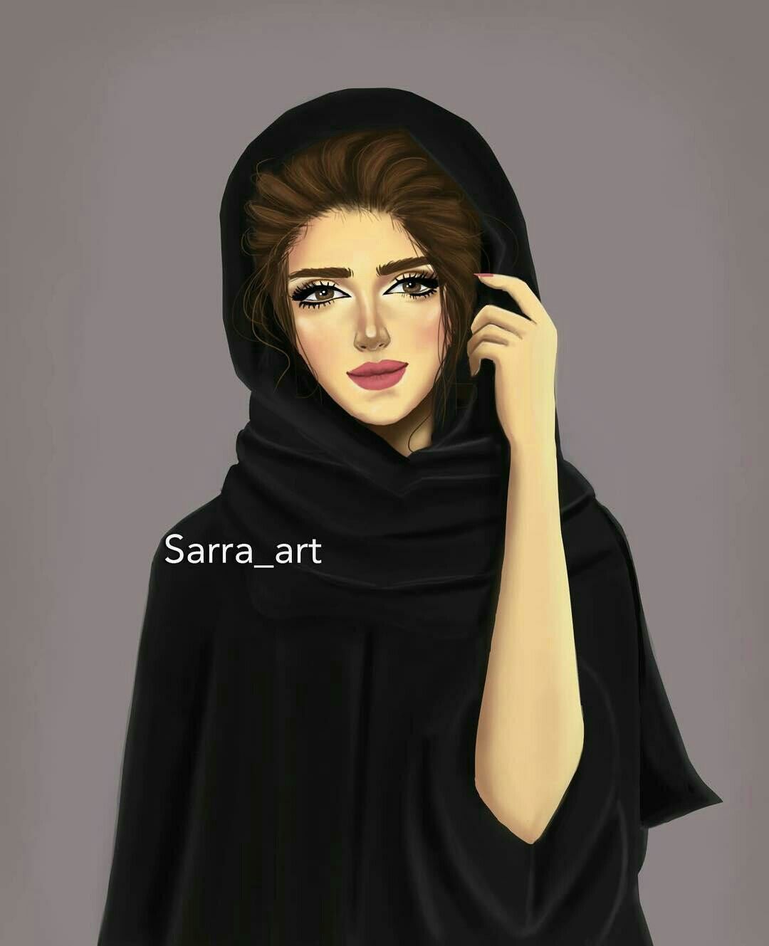 Arabic pics❤. Girly m, Cute girl drawing, Girly drawings