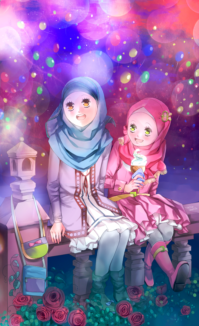 Islamic Girls Drawing Anime Wallpapers - Wallpaper Cave