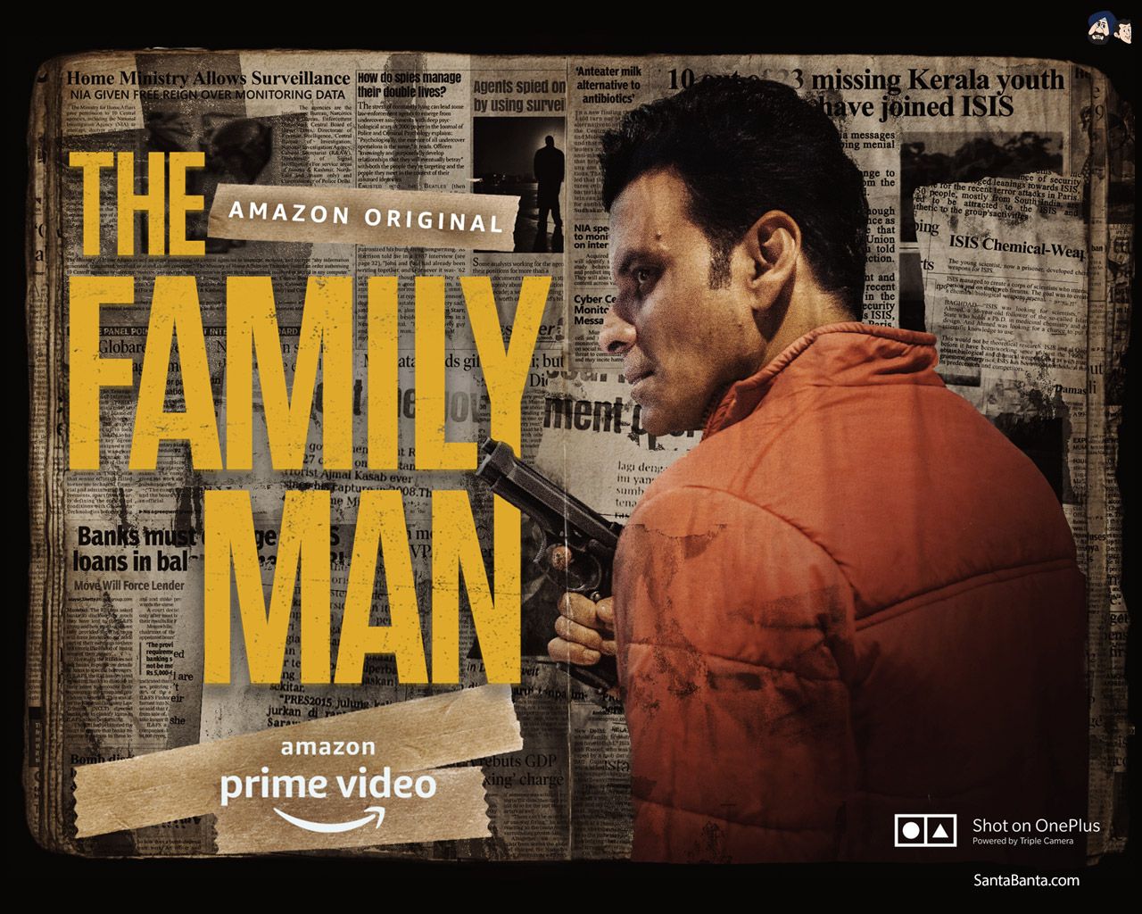 Offcial poster of The Family Man- Amazon`s upcoming thriller series  starring Manoj Bajpayee HD wallpaper | Pxfuel