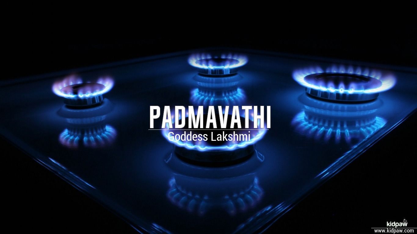 Padmavathi 3D Name Wallpaper for Mobile, Write पद्मावती