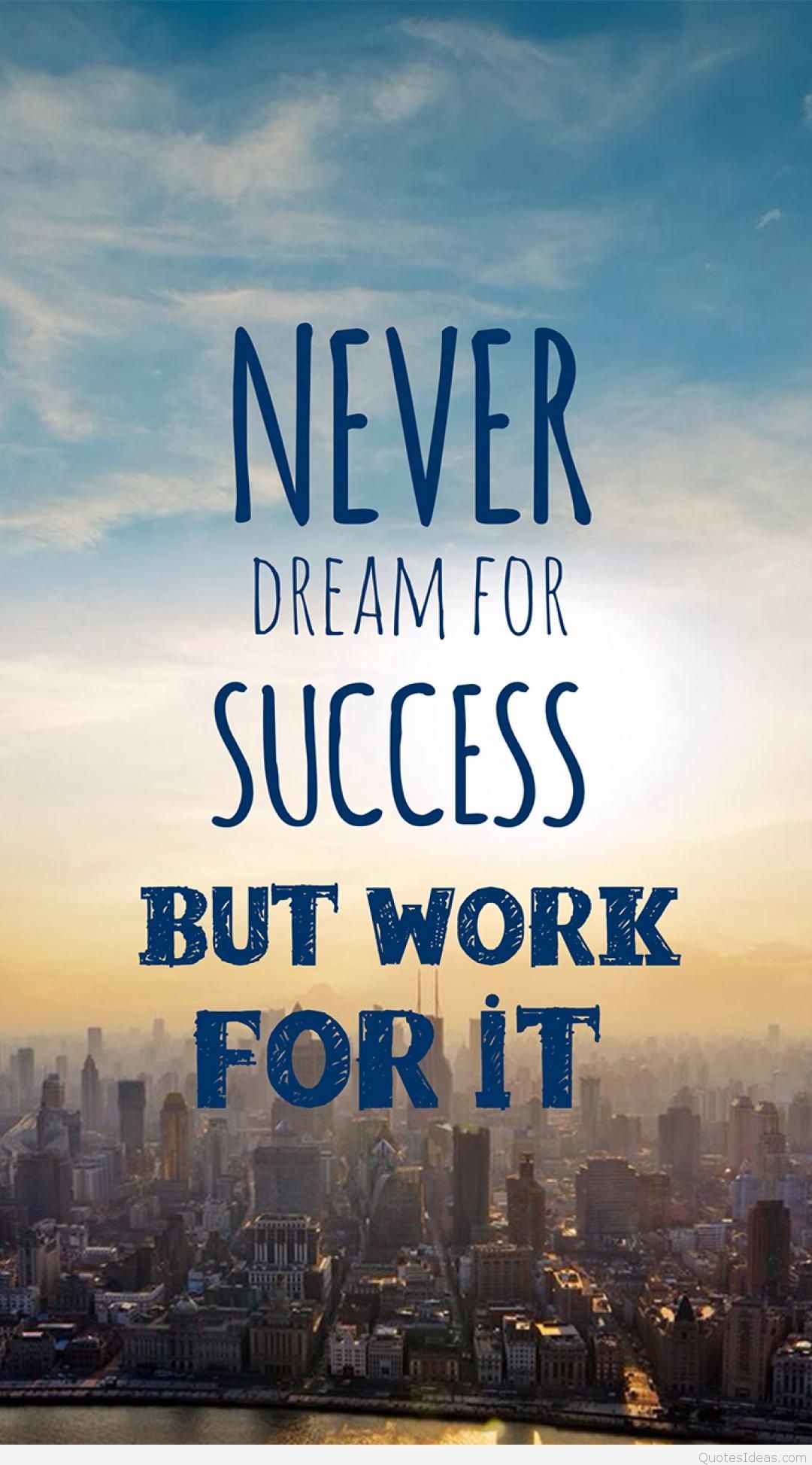 Encouraging Work Quotes Mobile Wallpaper
