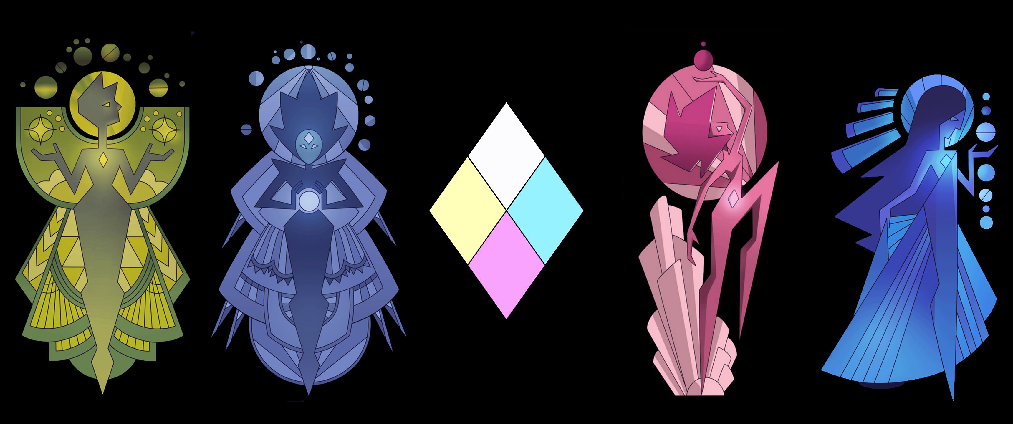 Fanarti Universe Diamonds Pearls, HD Wallpaper