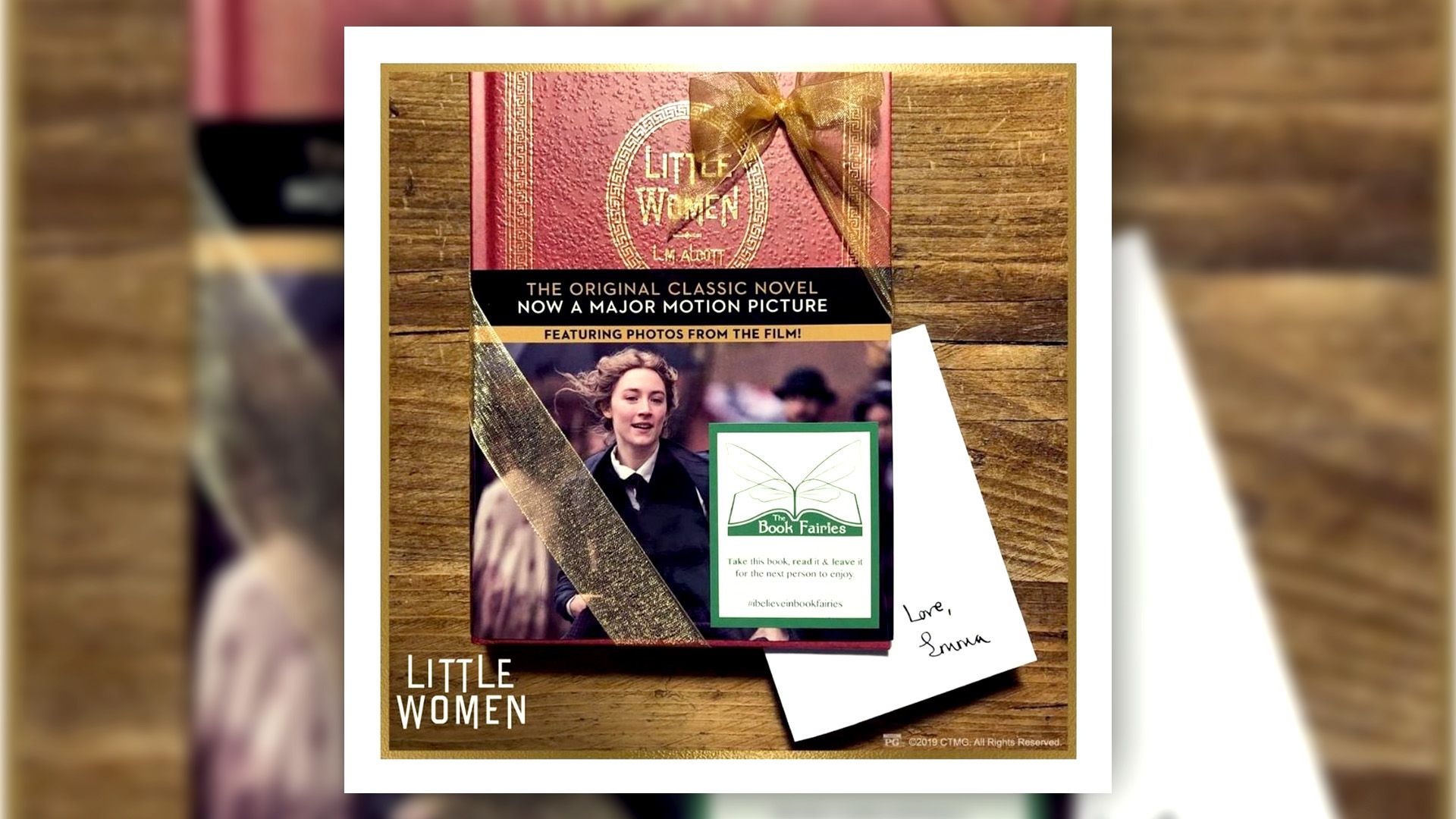Emma Watson Announces The Book Fairies' Worldwide “Little Women