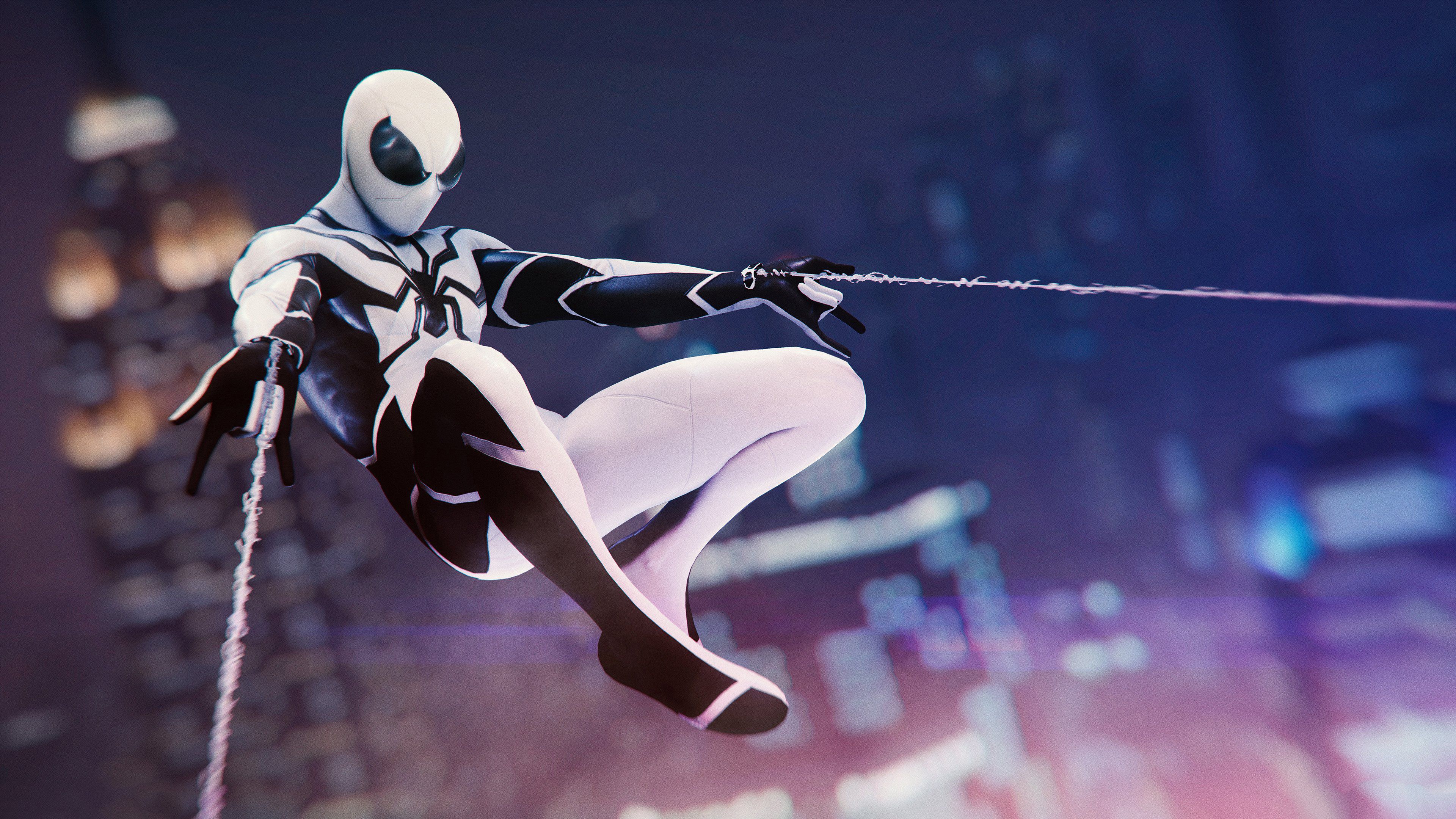 Spiderman Ps4 New Suit, HD Games, 4k Wallpaper, Image