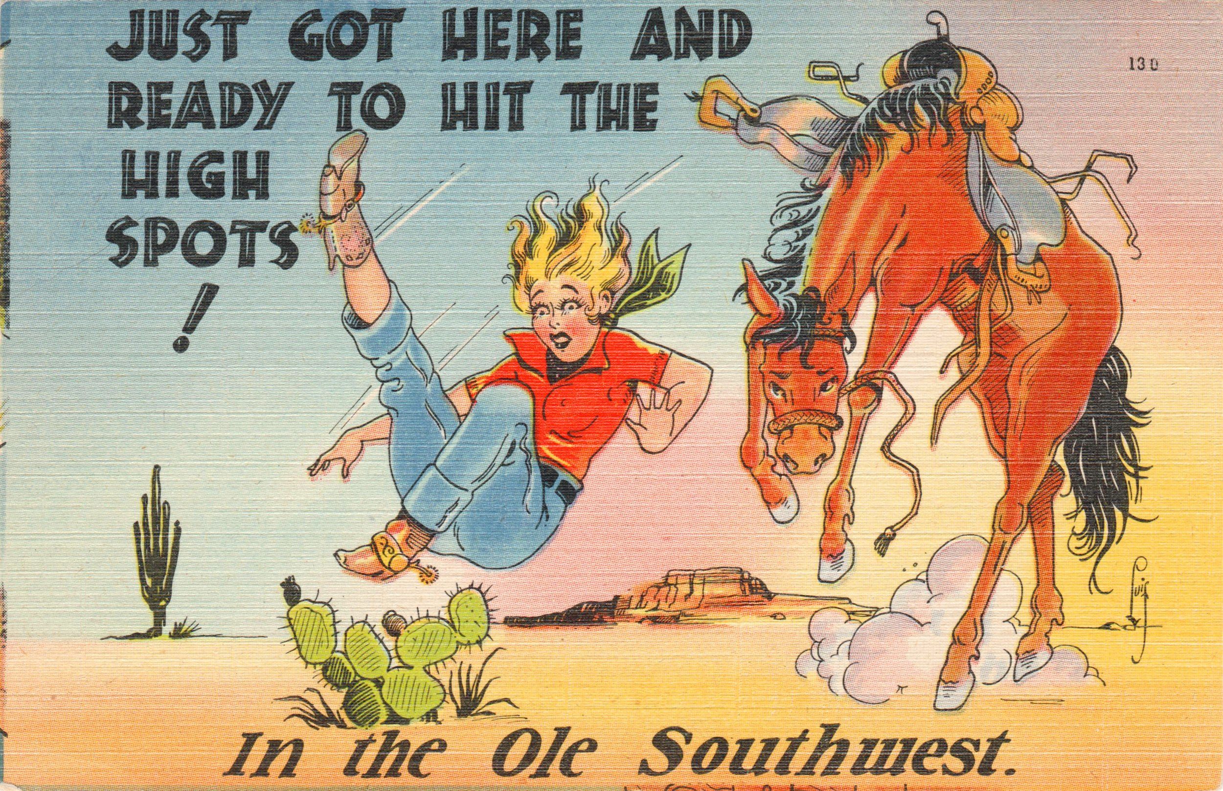 POSTCARD paper poster advertising vintage retro antique comedy