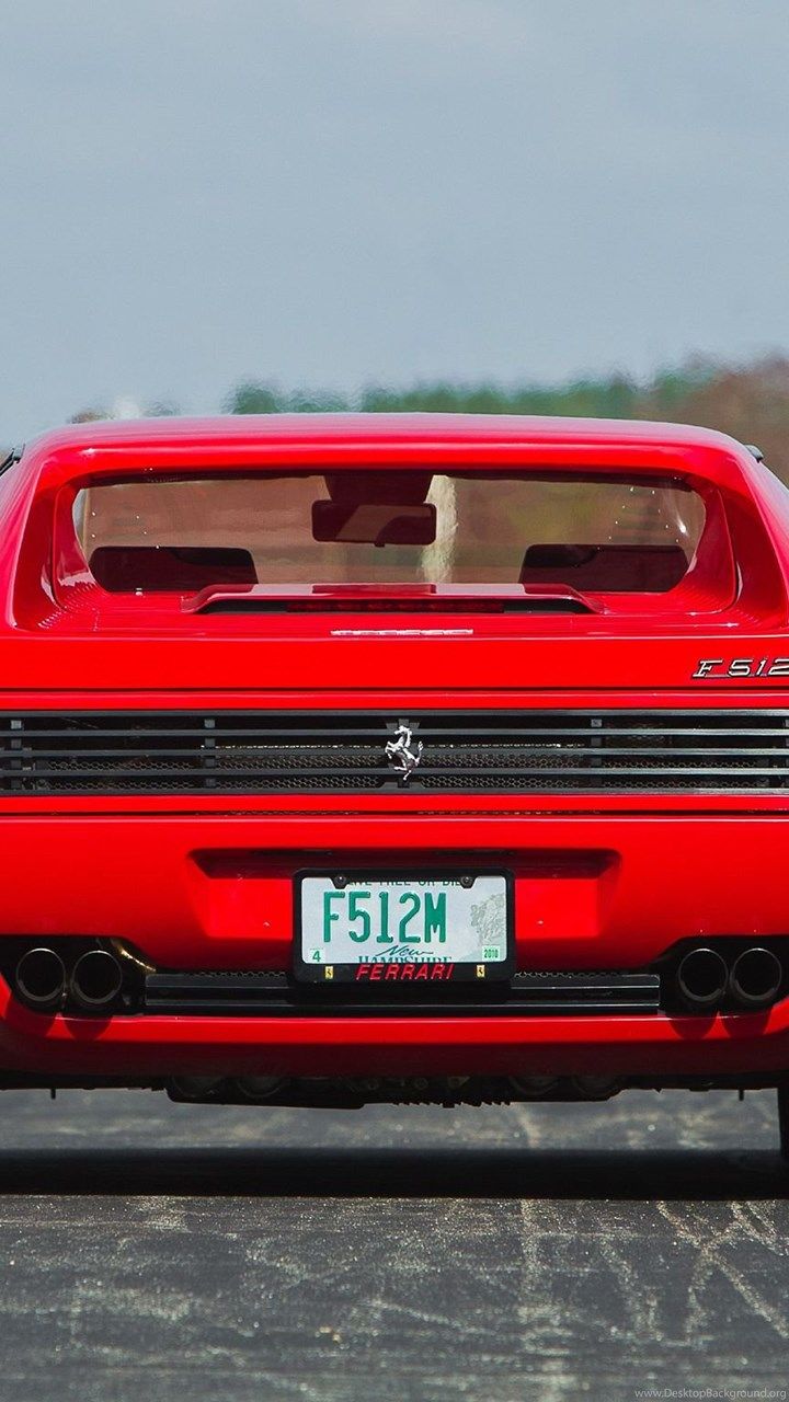 Ferrari Testarossa iPhone Wallpaper Image Desktop Background