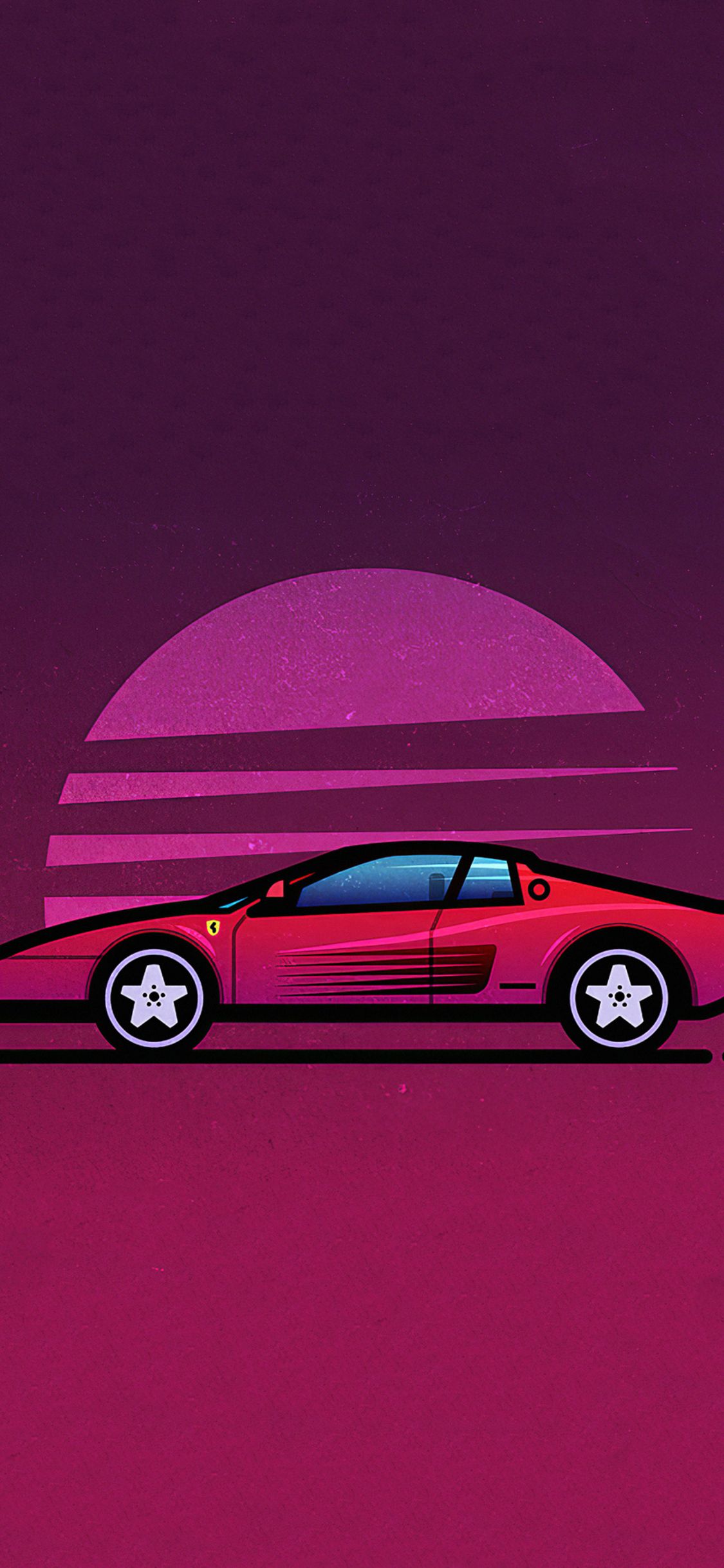Testarossa From The 80s iPhone XS, iPhone iPhone X HD