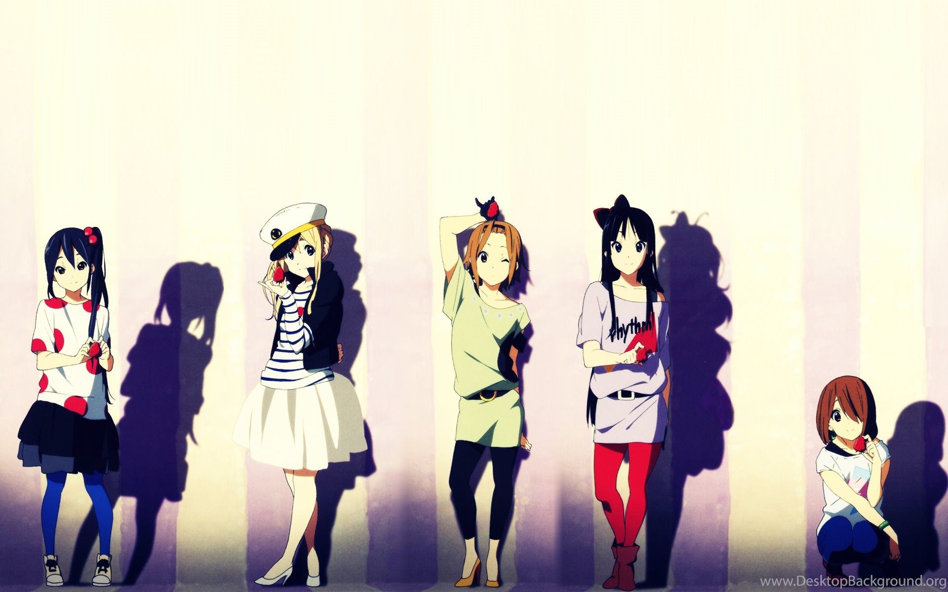 Wallpaper Anime Fashion Group On Groupshot Azusa Band Japan K