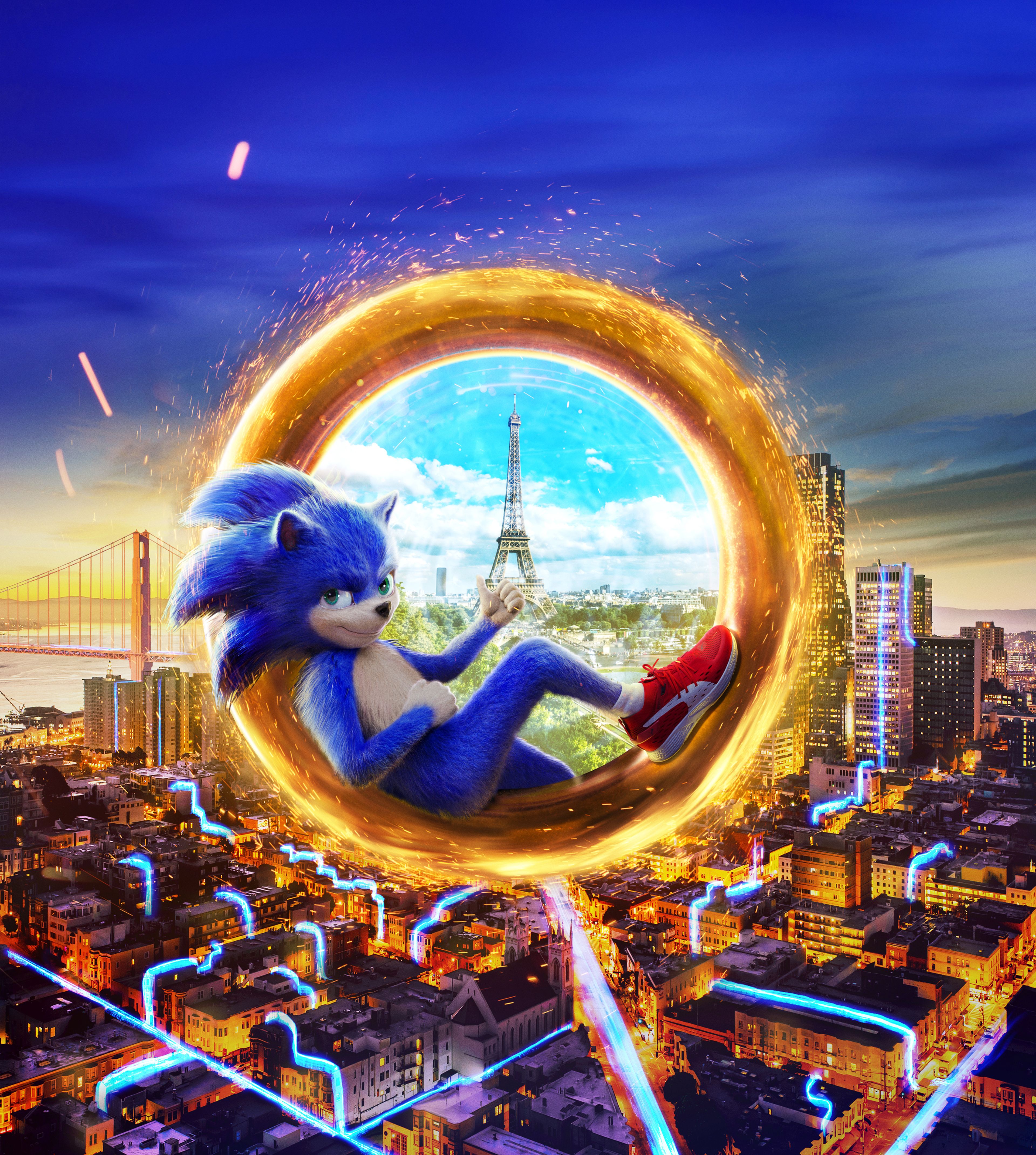 Wallpapers Sonic the Hedgehog, Animation, 2018, 4K, Movies,