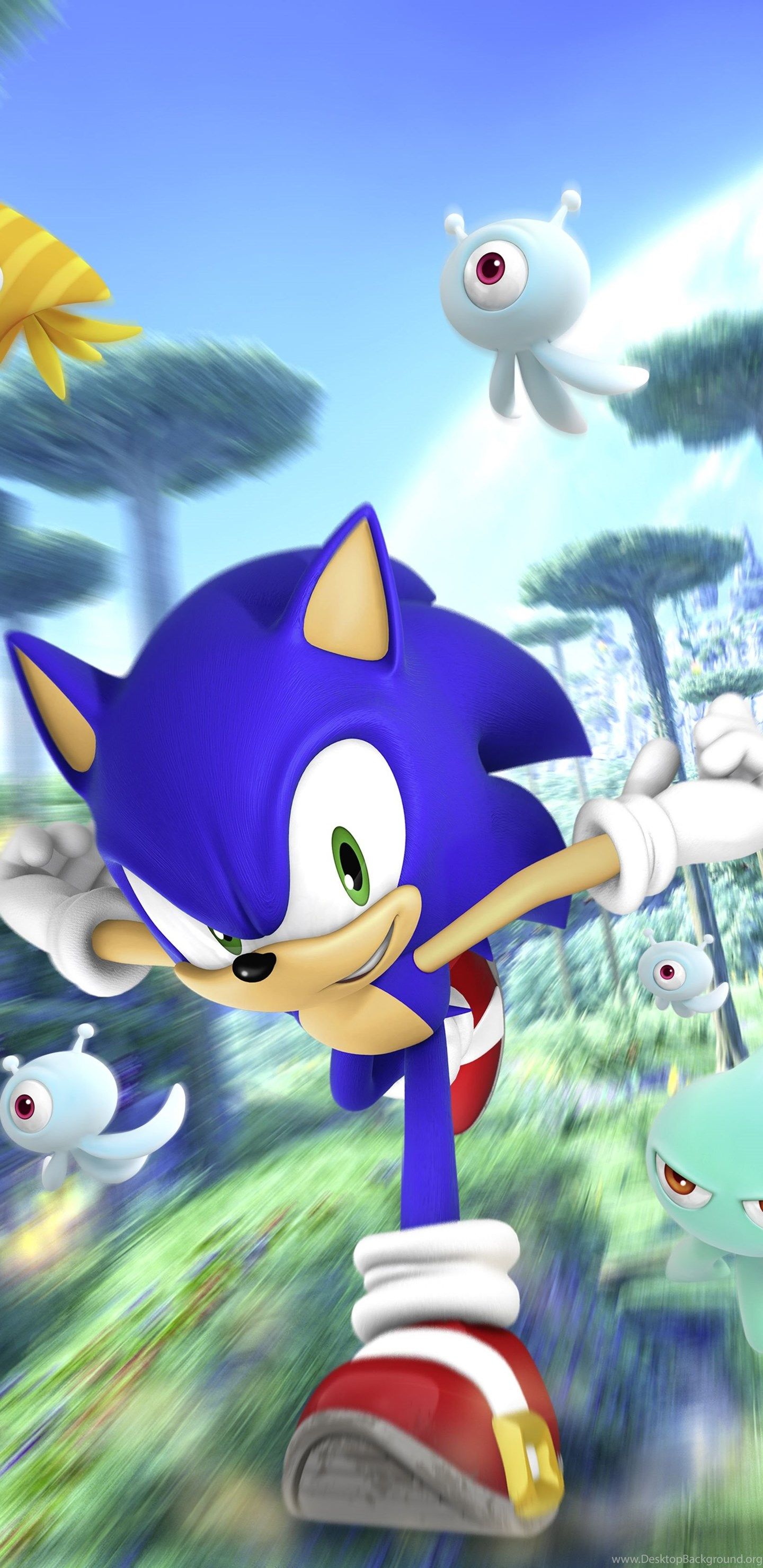 Sonic The Hedgehog Running Mobile HD Wallpapers Cool Wallpapers
