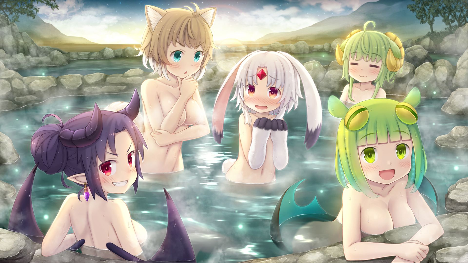 MonMusu Harem HD Wallpaper Anime Image Board