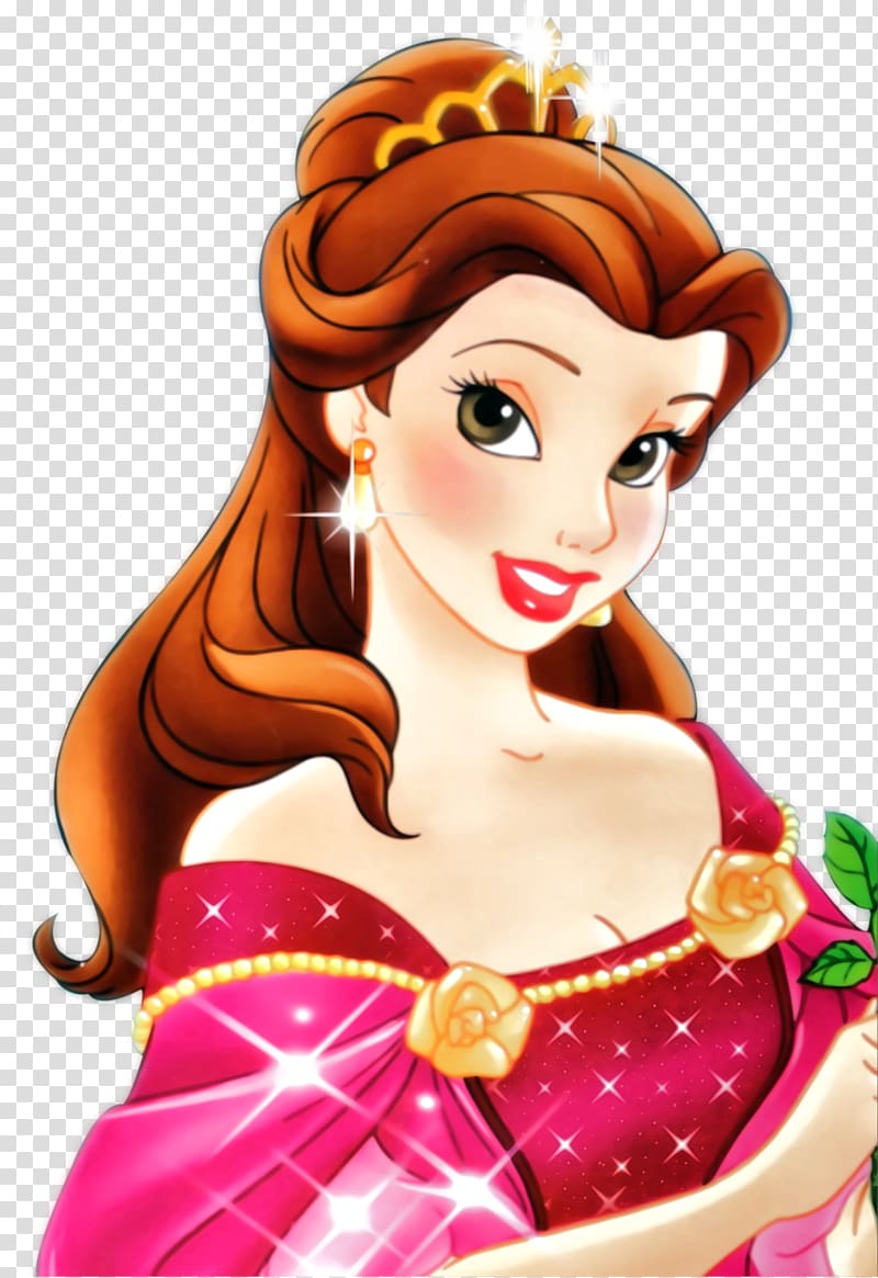 Belle Beast Disney Princess Desktop, Disney Princess transparent