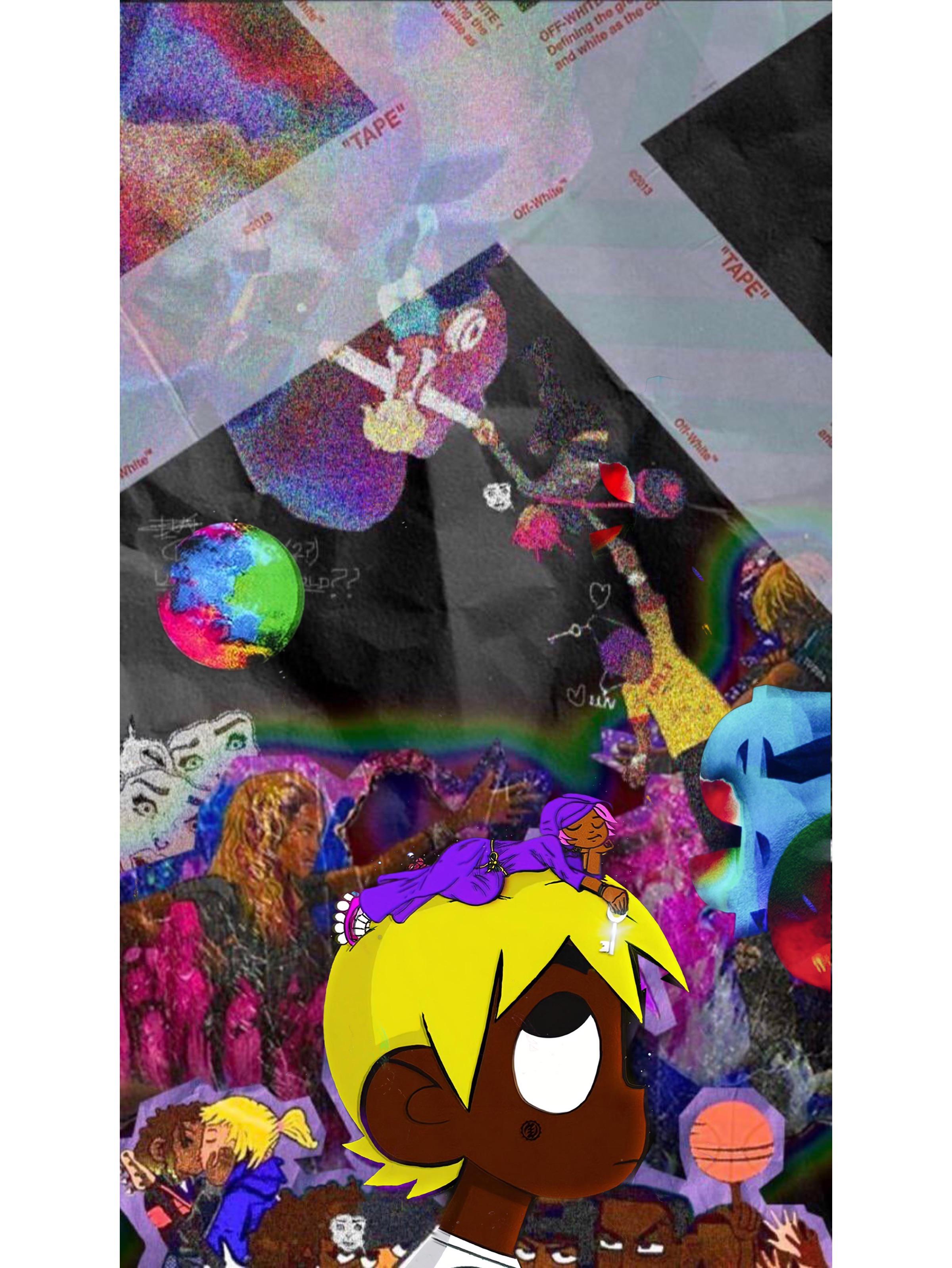 Download Lil Uzi Album Looking At Planets Wallpaper  Wallpaperscom