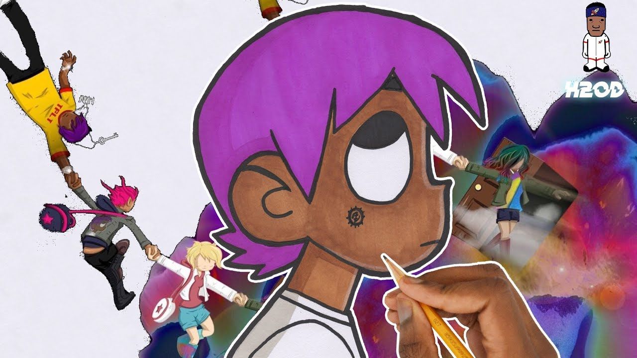 Lil Uzi Cartoon Drawing