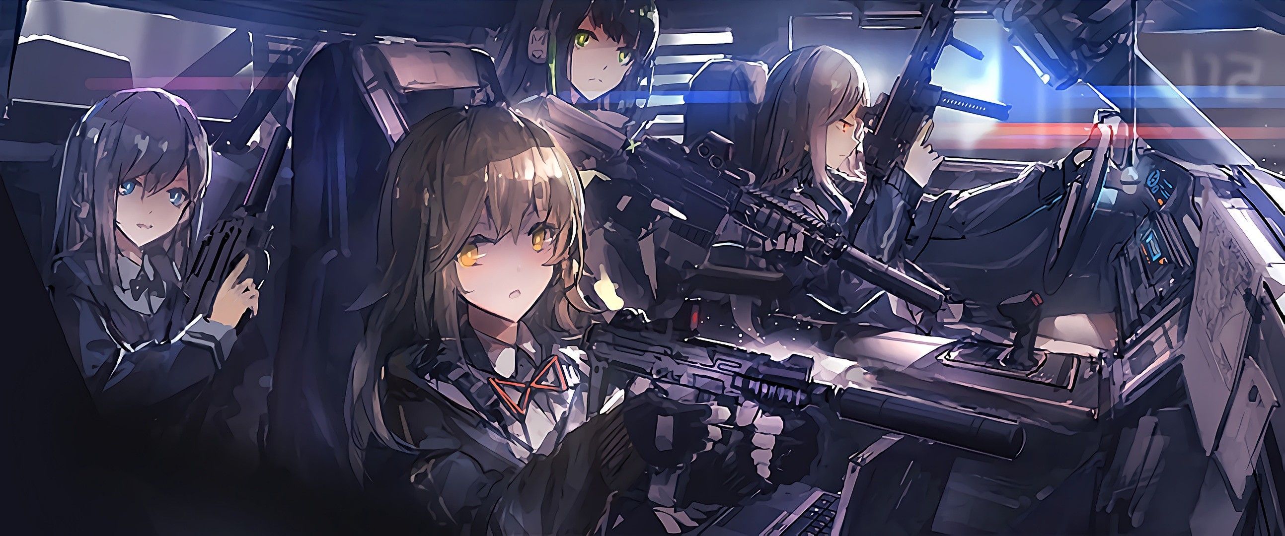 Anime Girls With Guns - Anime girl with gun wallpapers and images