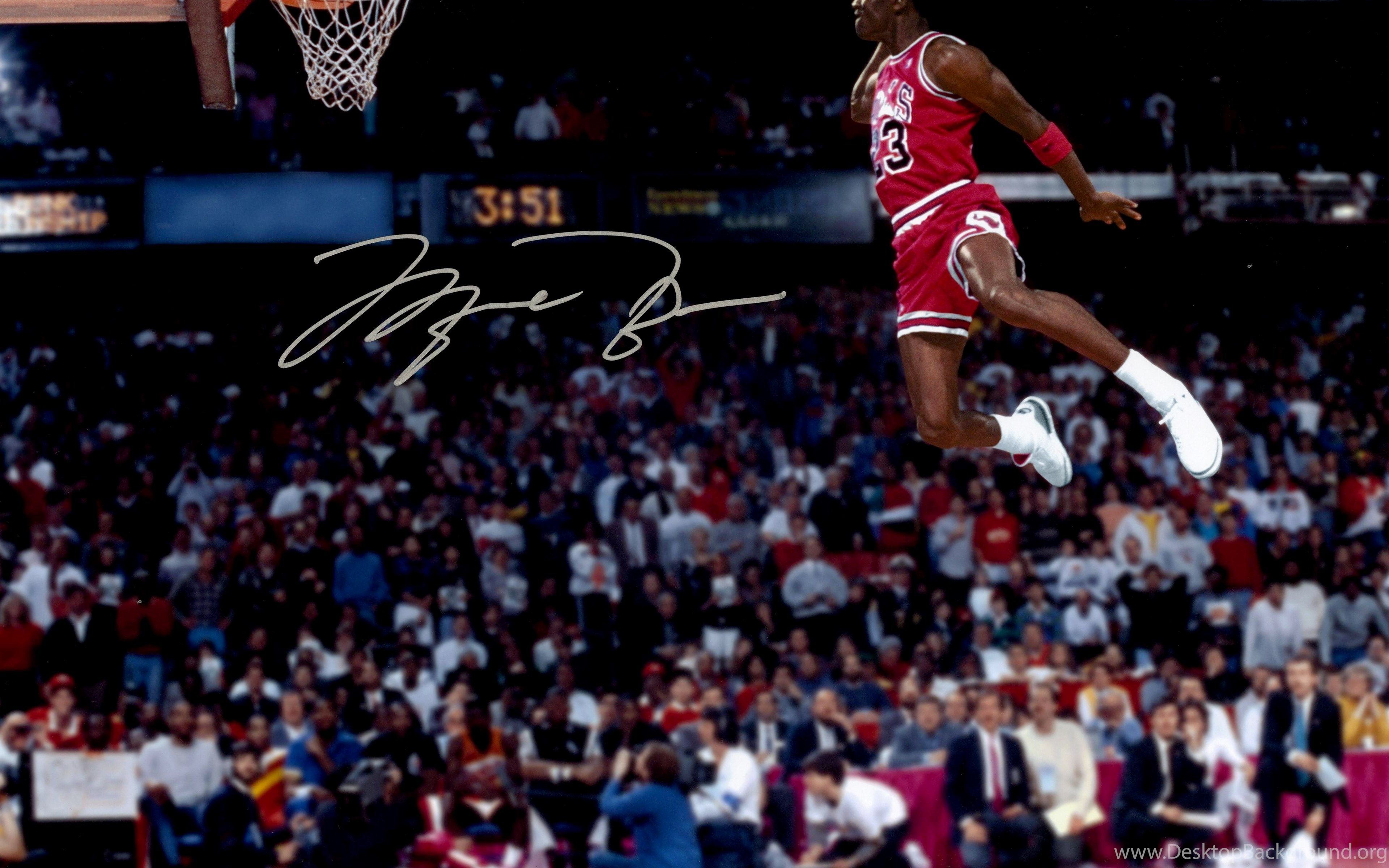 Michael Jordan Great Dunk Wallpapers Desktop Backgrounds.