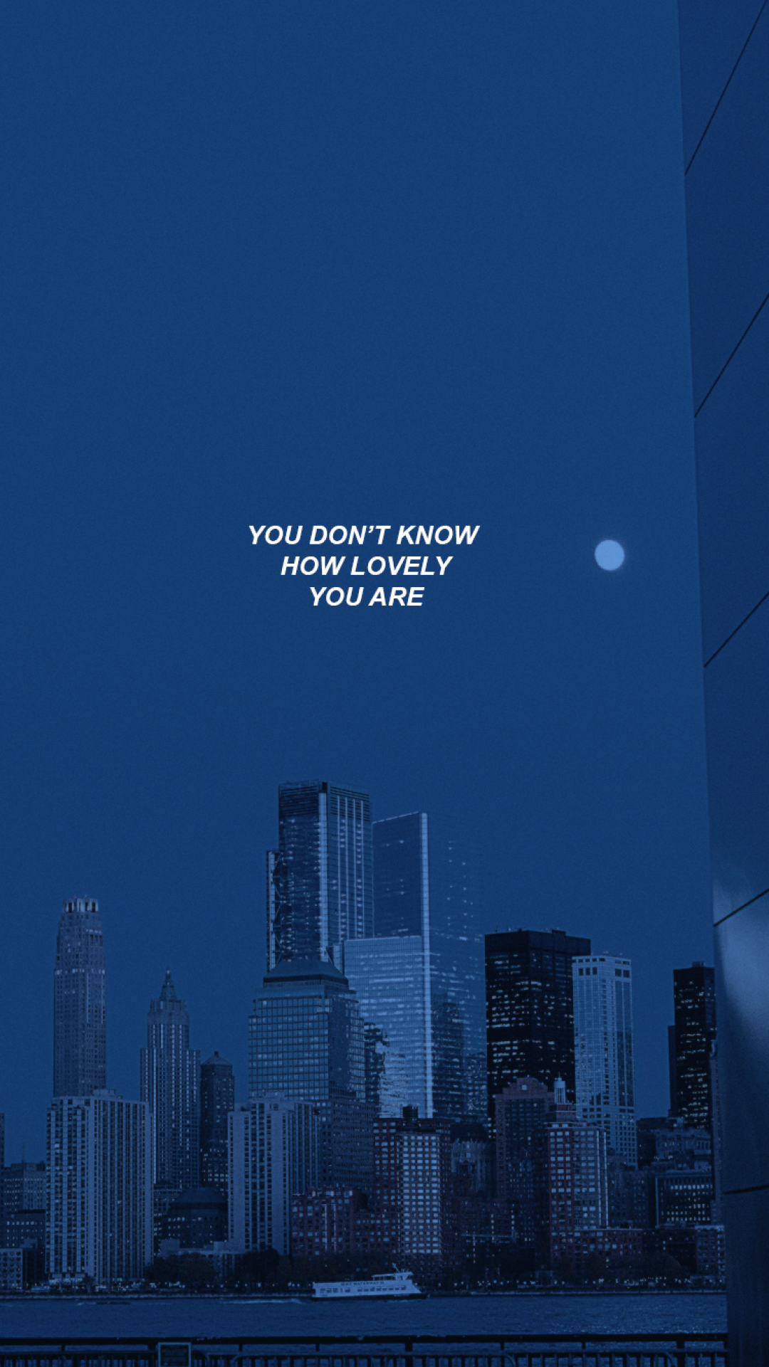 Aesthetic Blue City Wallpapers  Wallpaper Cave