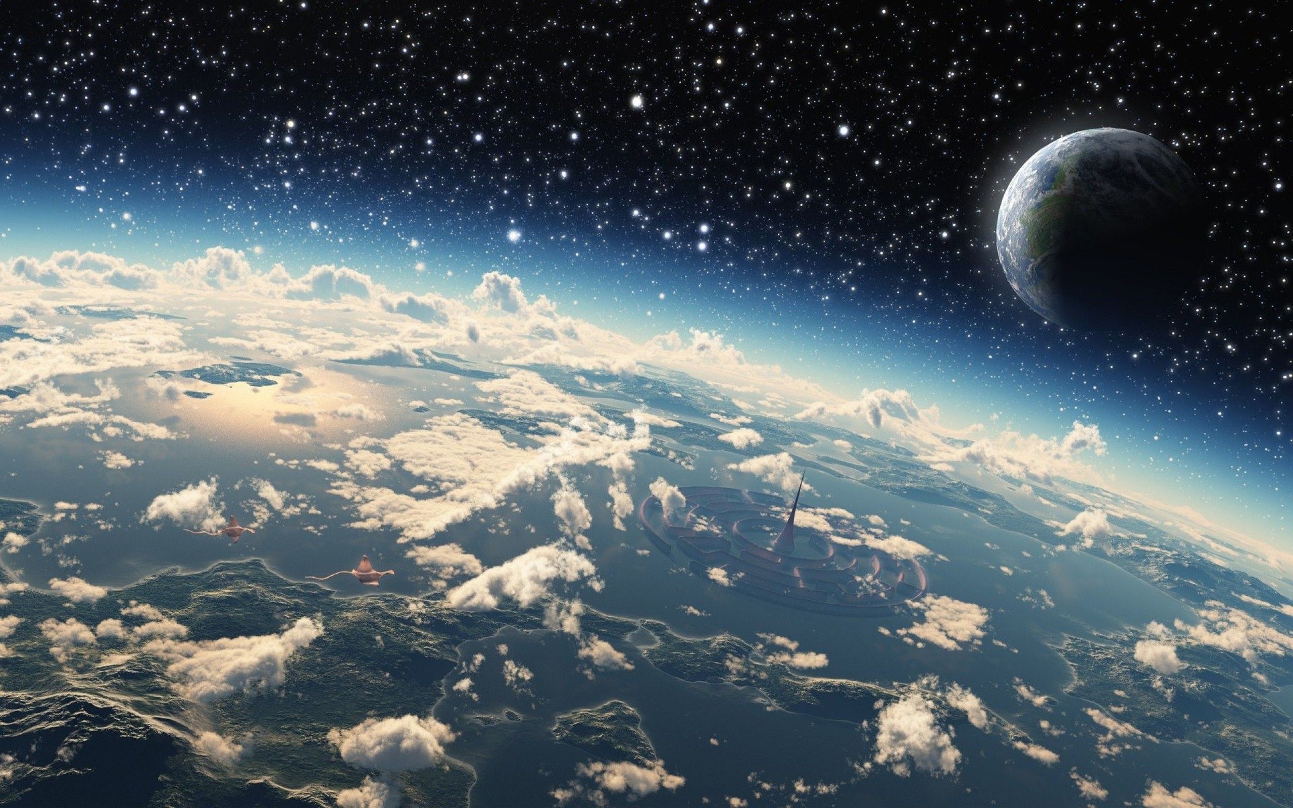 Space Wallpaper Earth 4k