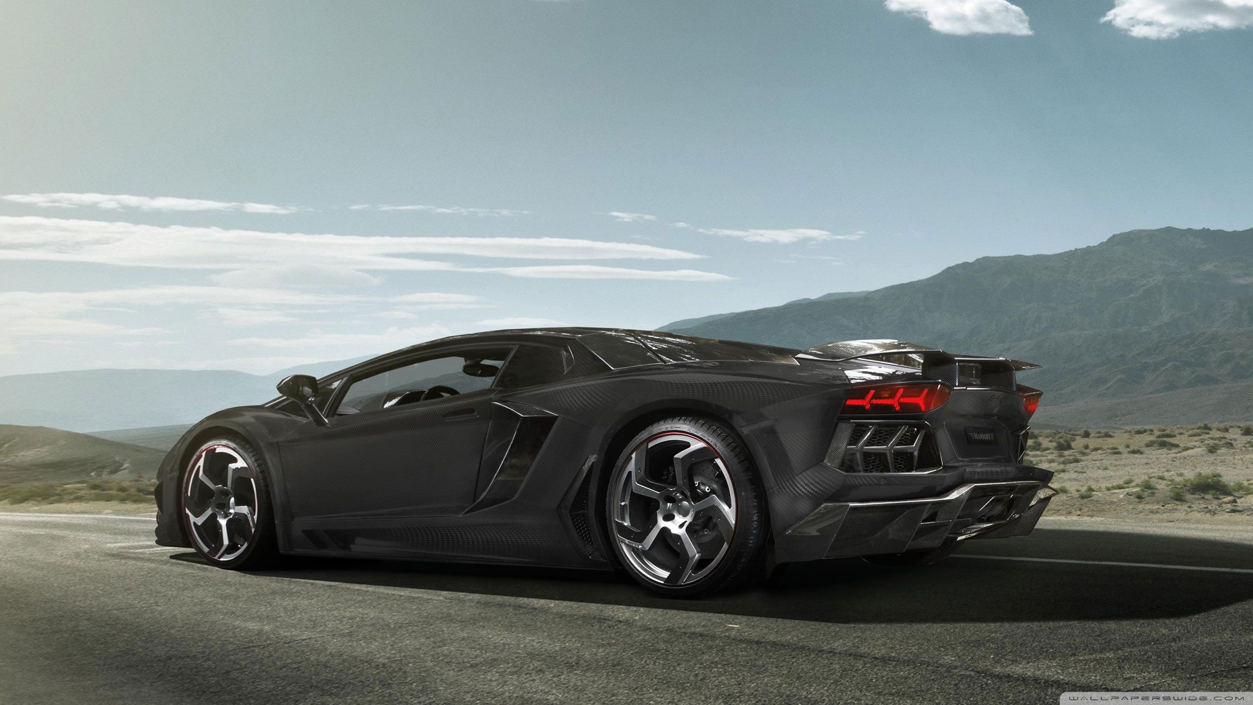 Lamborghini Aventador Mansory Carbonado Black Diamond