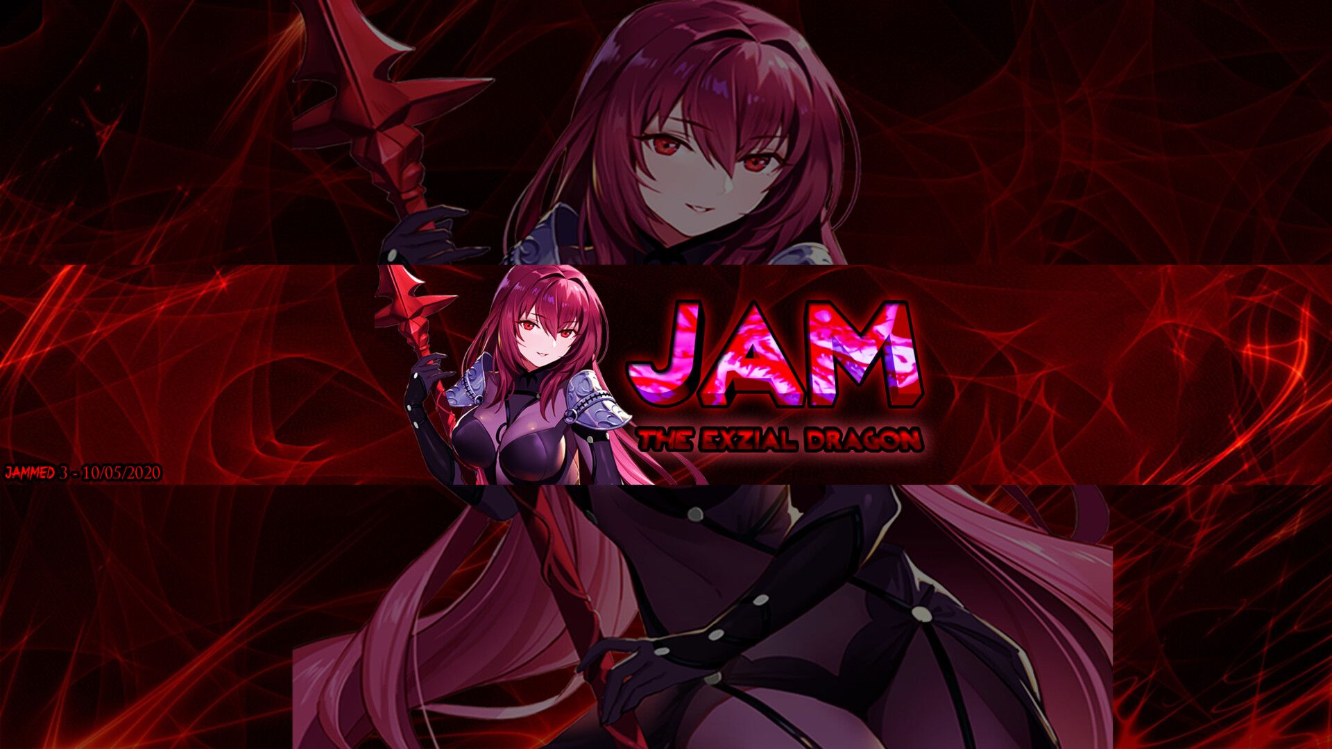 JaM YouTube Logo & Banner Design Scáthach