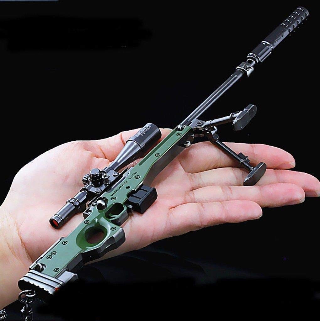 EASY4BUY® Game Pubg AWM Sniper Rifle Alloy Gun Model Playerunknown
