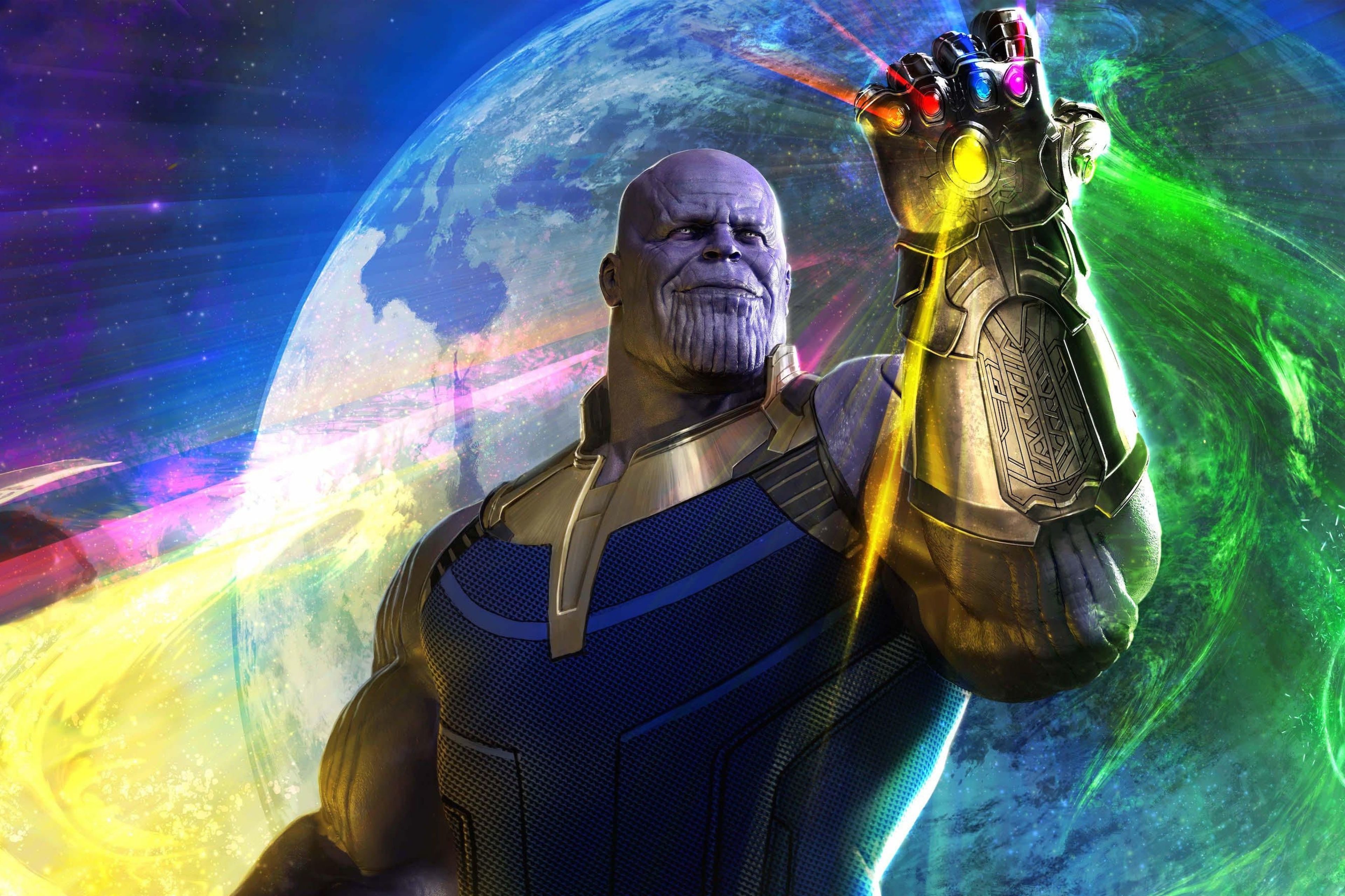 Avengers: Infinity War 2018 Thanos 4K UHD 3:2 3840x2560 Wallpaper