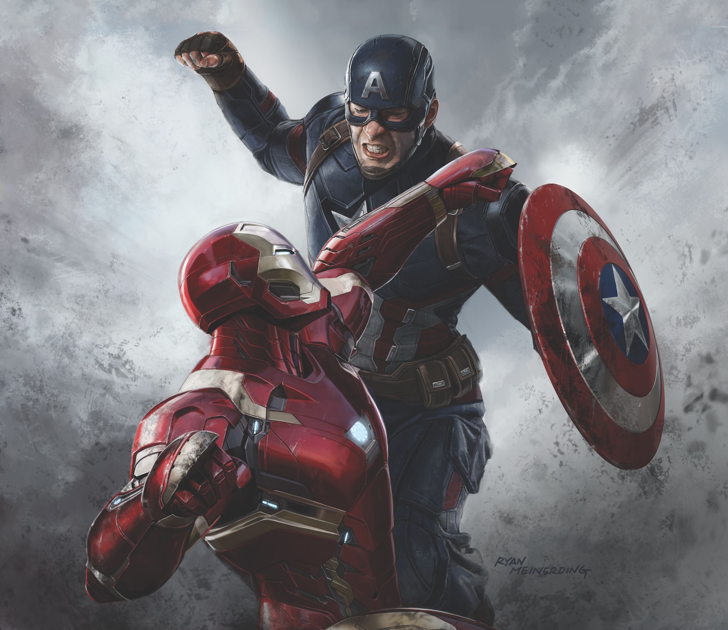 Civil War Wallpaper HD America Iron Man Wallpaper HD