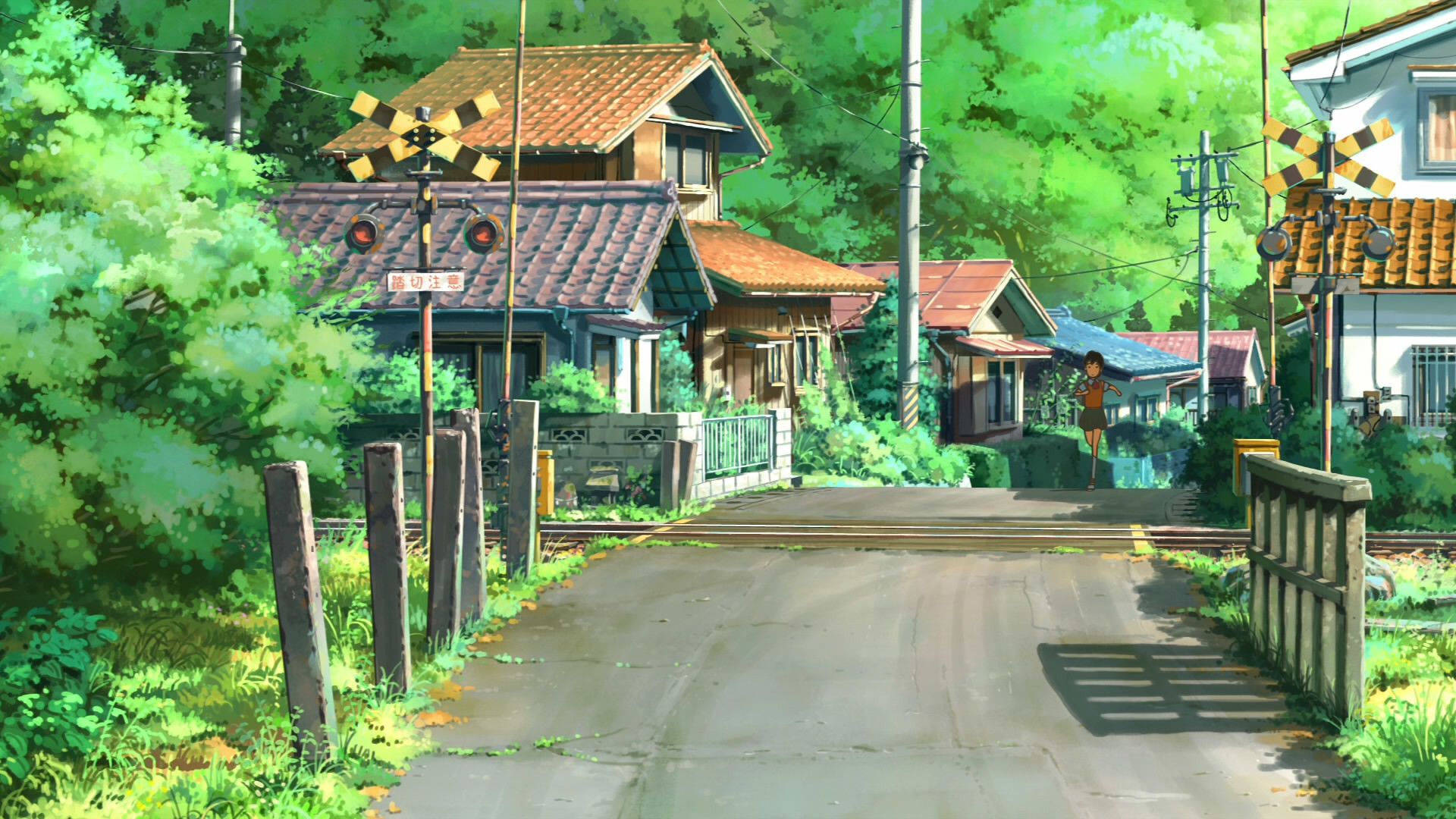anime scenery house