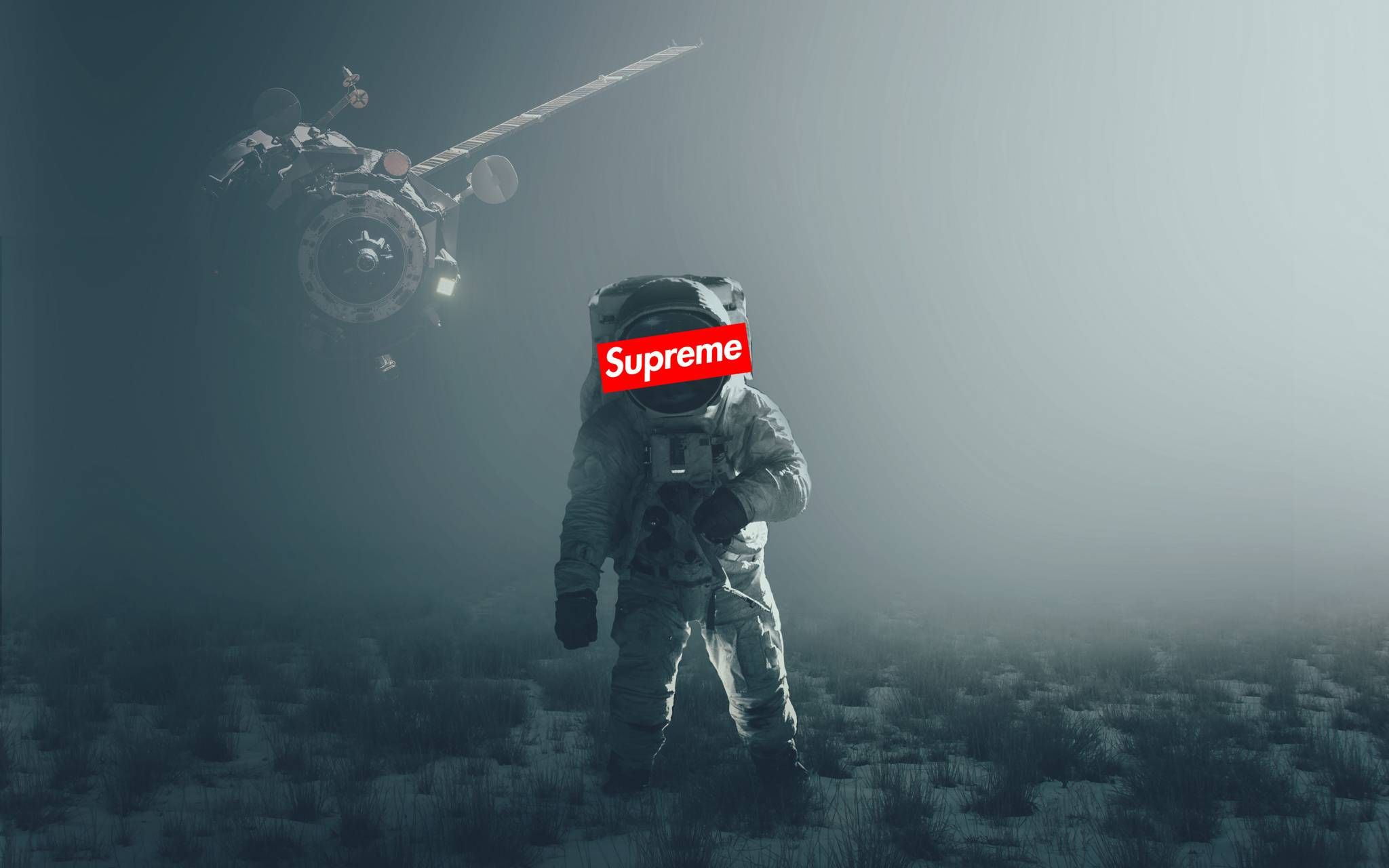 Supreme Astronaut wallpaper