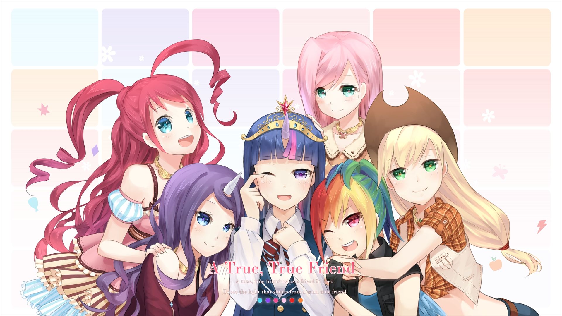 Anime Friends Wallpaper