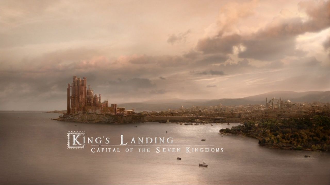 Game of thrones king's landing desktop PC and Mac wallpaper