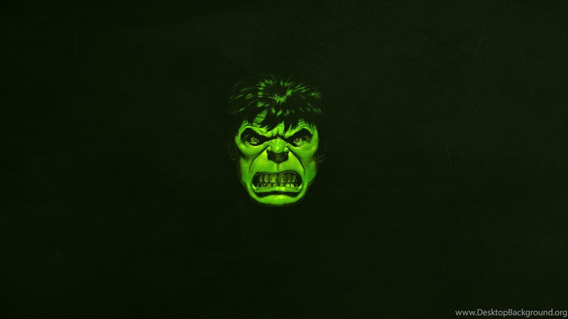 Marvel, Hulk, Minimalism, Comic, Evil, The Muzzle, Green