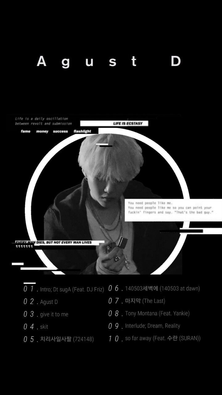 Free download - about agust d BTS D and Mixtape