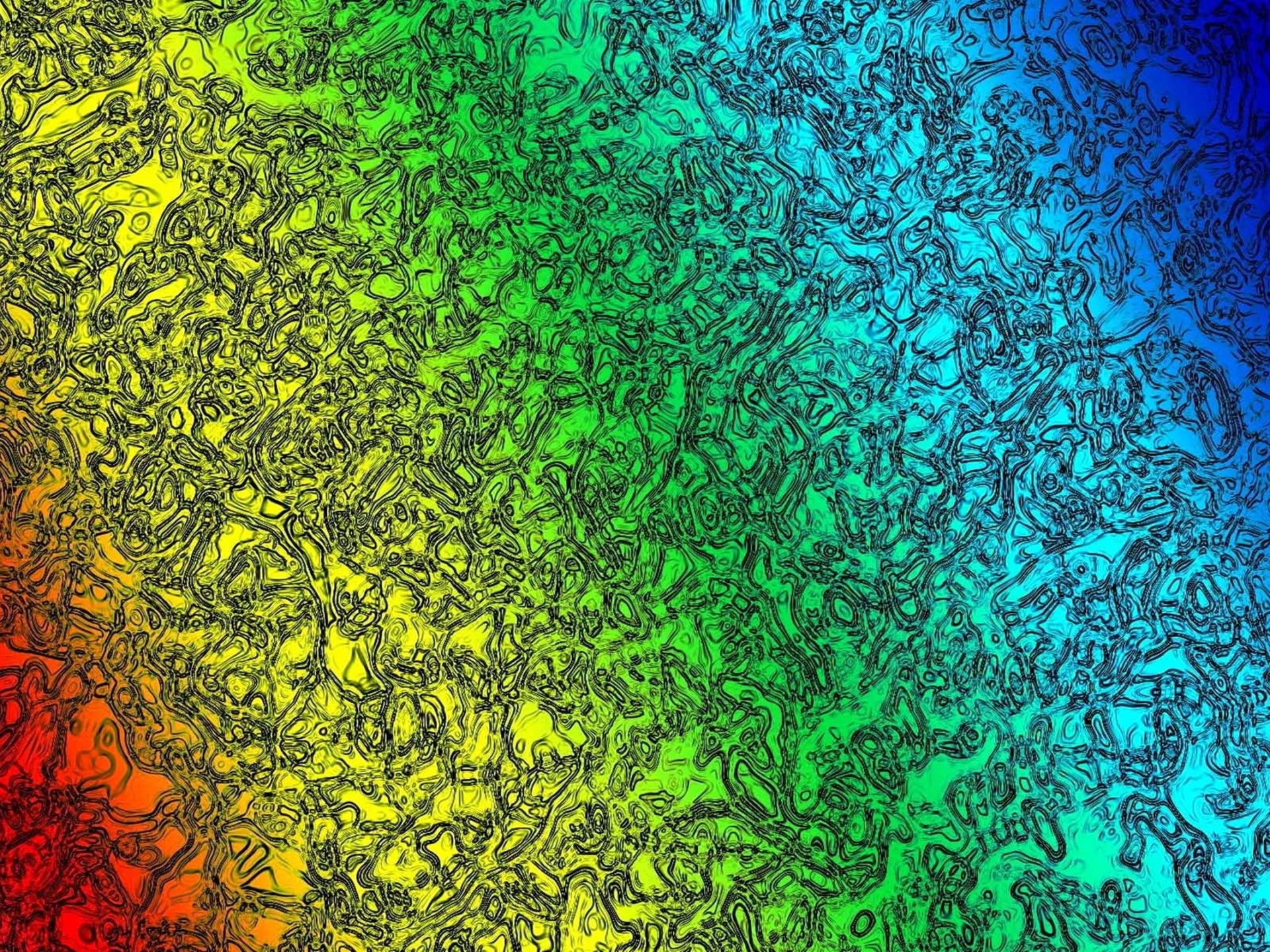 Rainbow Water Abstract Wallpaper 2560x1600, Wallpaper13.com